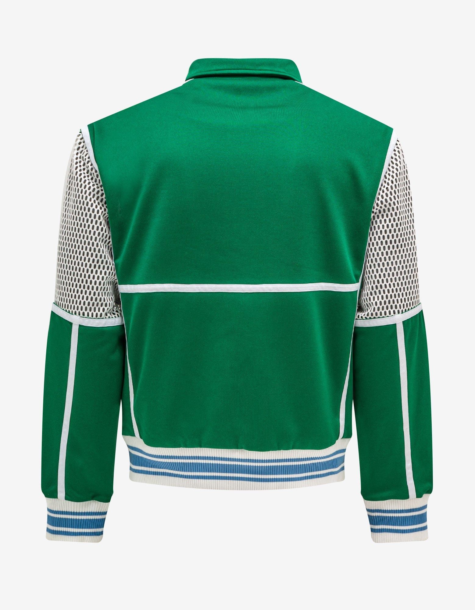 Casablanca Green Interlock Mesh Track Jacket Size US S / EU 44-46 / 1 - 2 Thumbnail