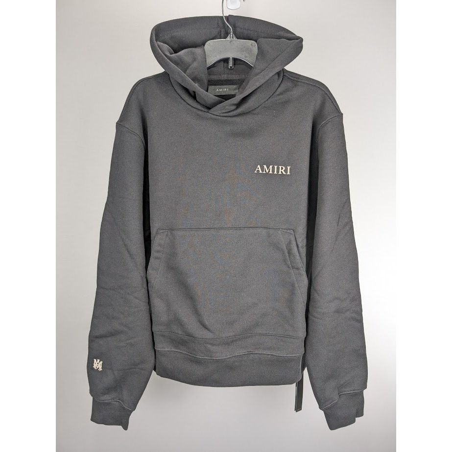 Amiri o1rshd1 Puff Logo Hoodie in Black Size US XL / EU 56 / 4 - 3 Thumbnail