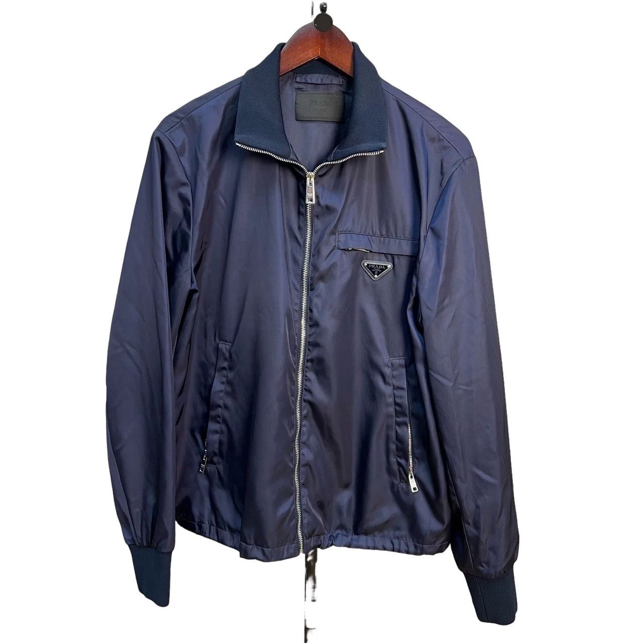 Prada Prada Nylon Bomber Jacket Size M Size US M / EU 48-50 / 2 - 1 Thumbnail