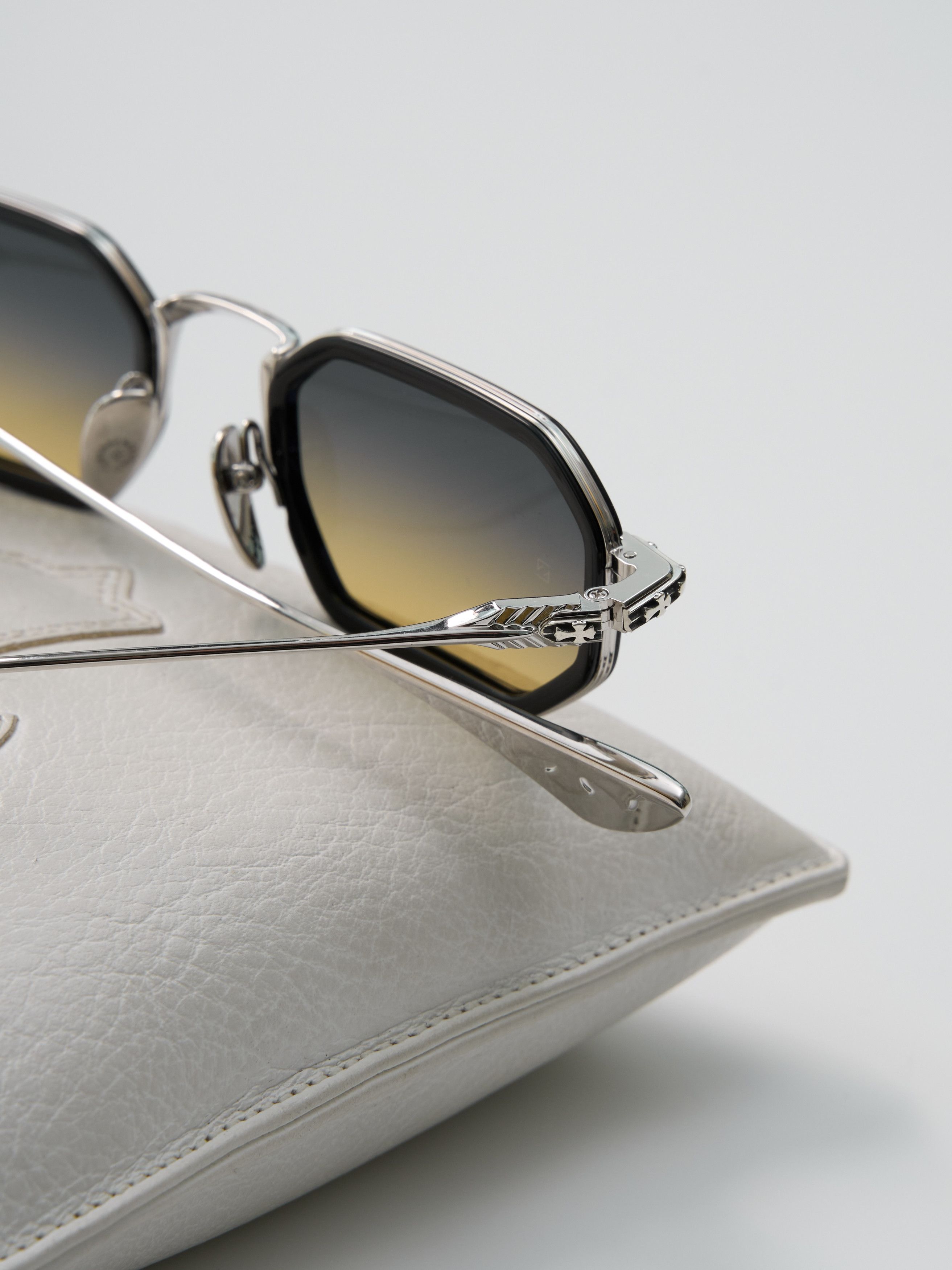 Chrome Hearts CHROME HEARTS STYLIDA BLACK/SHINY SILVER-SUN Size ONE SIZE - 12 Thumbnail