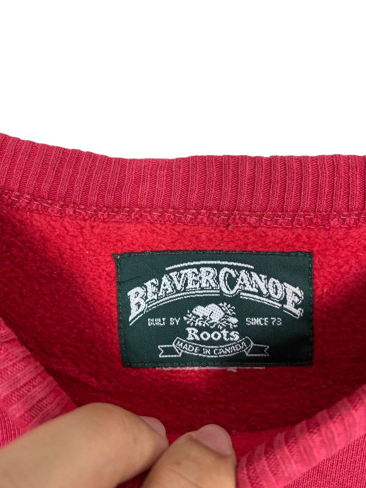 Vintage Rare‼️ Vintage Beaver Roots Canada Distressed Sweatshirt Size US XL / EU 56 / 4 - 5 Thumbnail