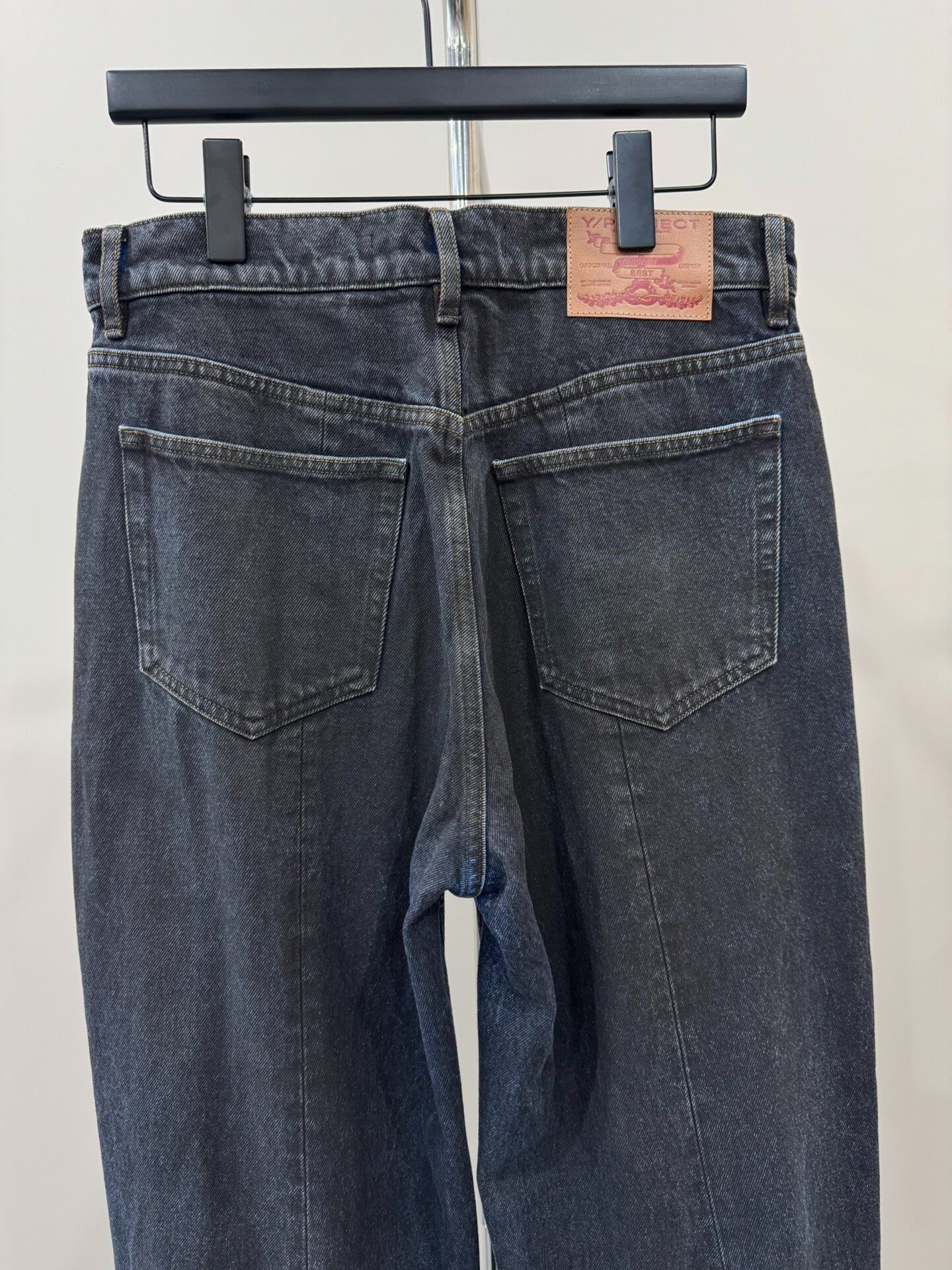 Y/Project Y/project Double‑Layer Banana Jeans KKKK112608 Size US 31 - 5 Thumbnail