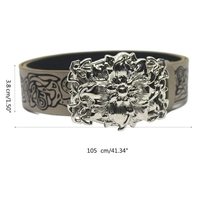 Japanese Brand × Vintage Rose Buckle Belt Size ONE SIZE - 5 Thumbnail