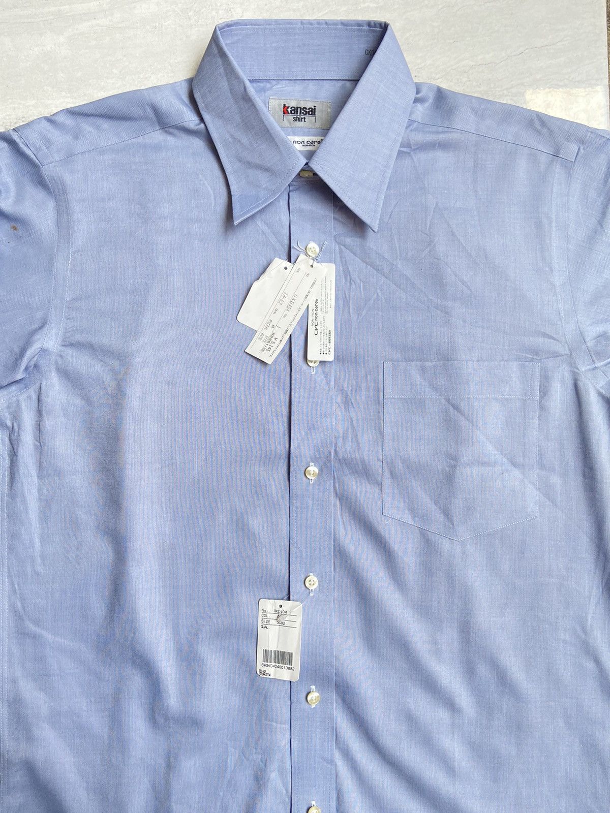 Japanese Brand × Kansai Yamamoto KANSAI YAMAMOTO Blue Shirt Size US L / EU 52-54 / 3 - 2 Thumbnail