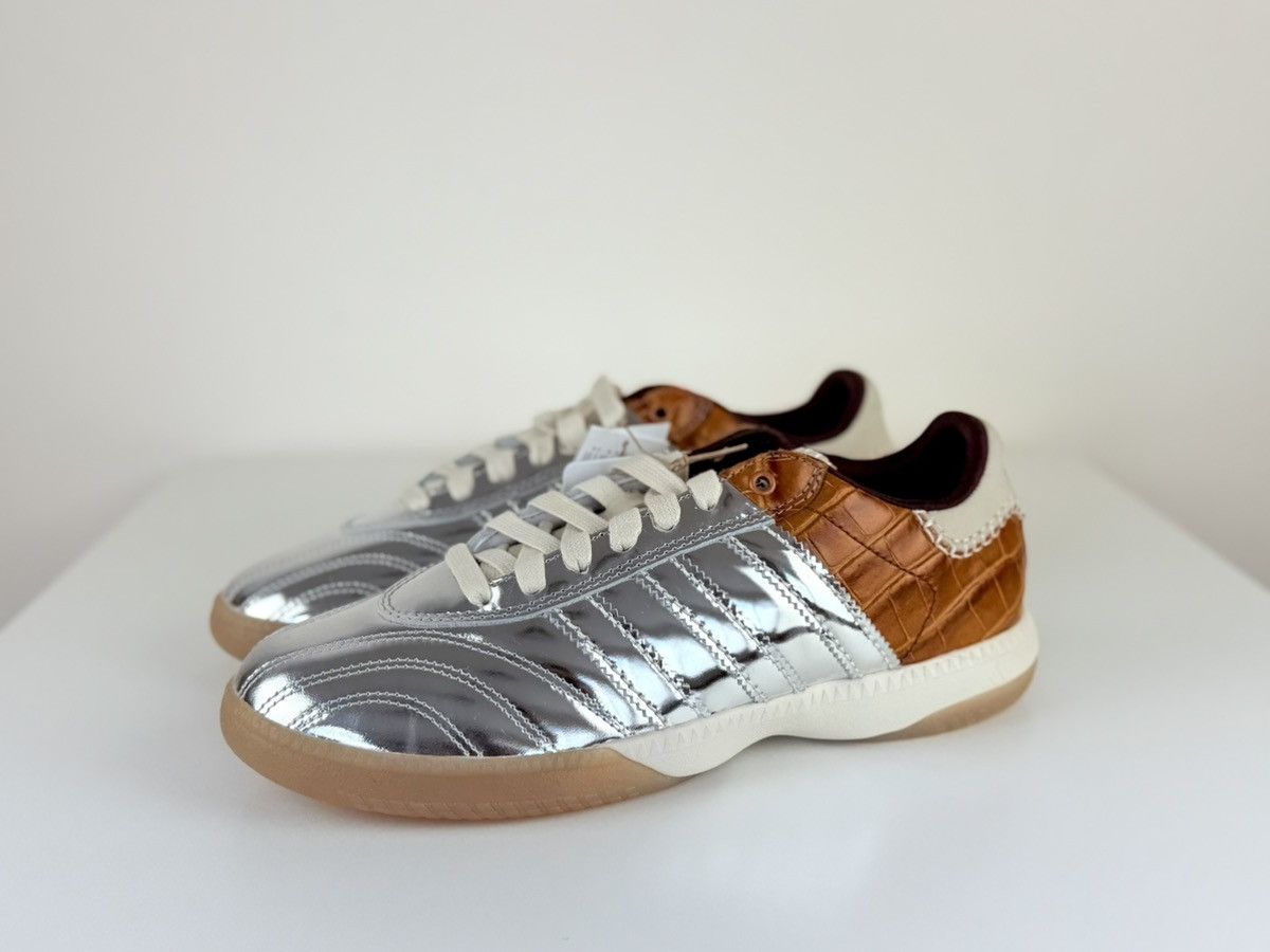 Adidas × Wales Bonner ADIDAS X WALES BONNER SAMBA METALLIC Sneakers IH5777 Size US 9 / EU 42 - 7 Thumbnail