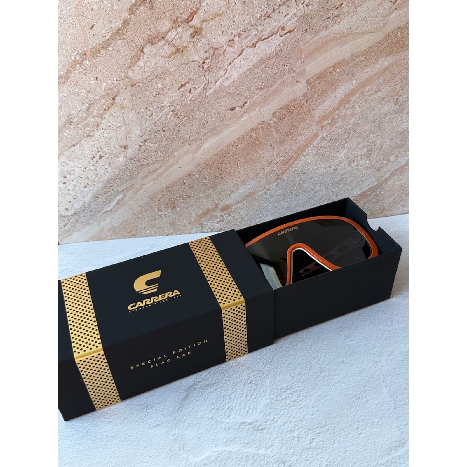 Carrera NEW Carrera Flaglab 17 Mask Shield Sunglasses Orange Size ONE SIZE - 2 Thumbnail