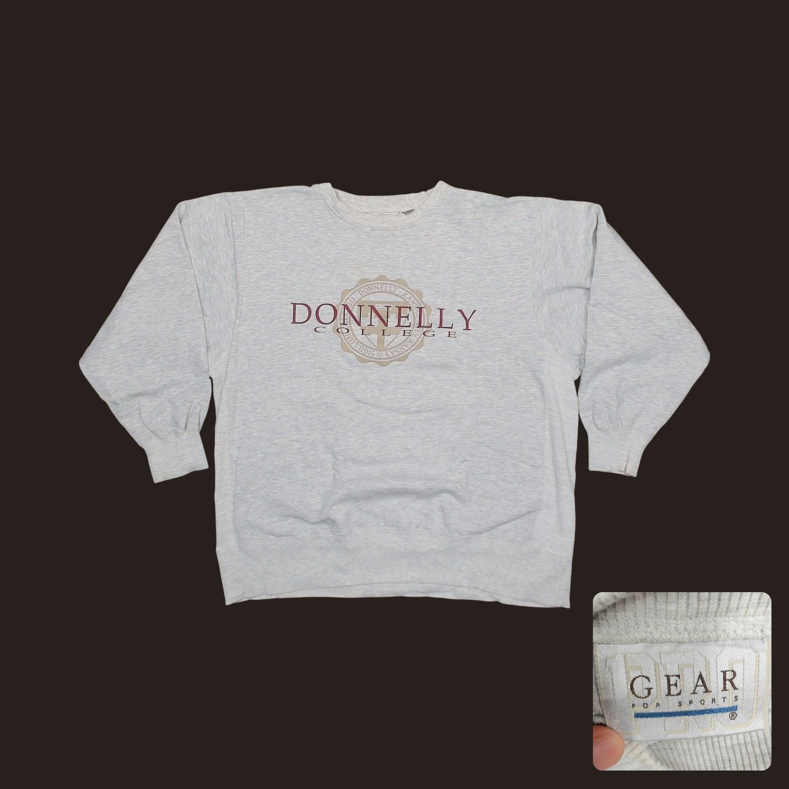 Gear for Sports Gear For Sports Y2K Heavyweight College Sweatshirt 3XL Size US XXL / EU 58 / 5 - 1 Thumbnail