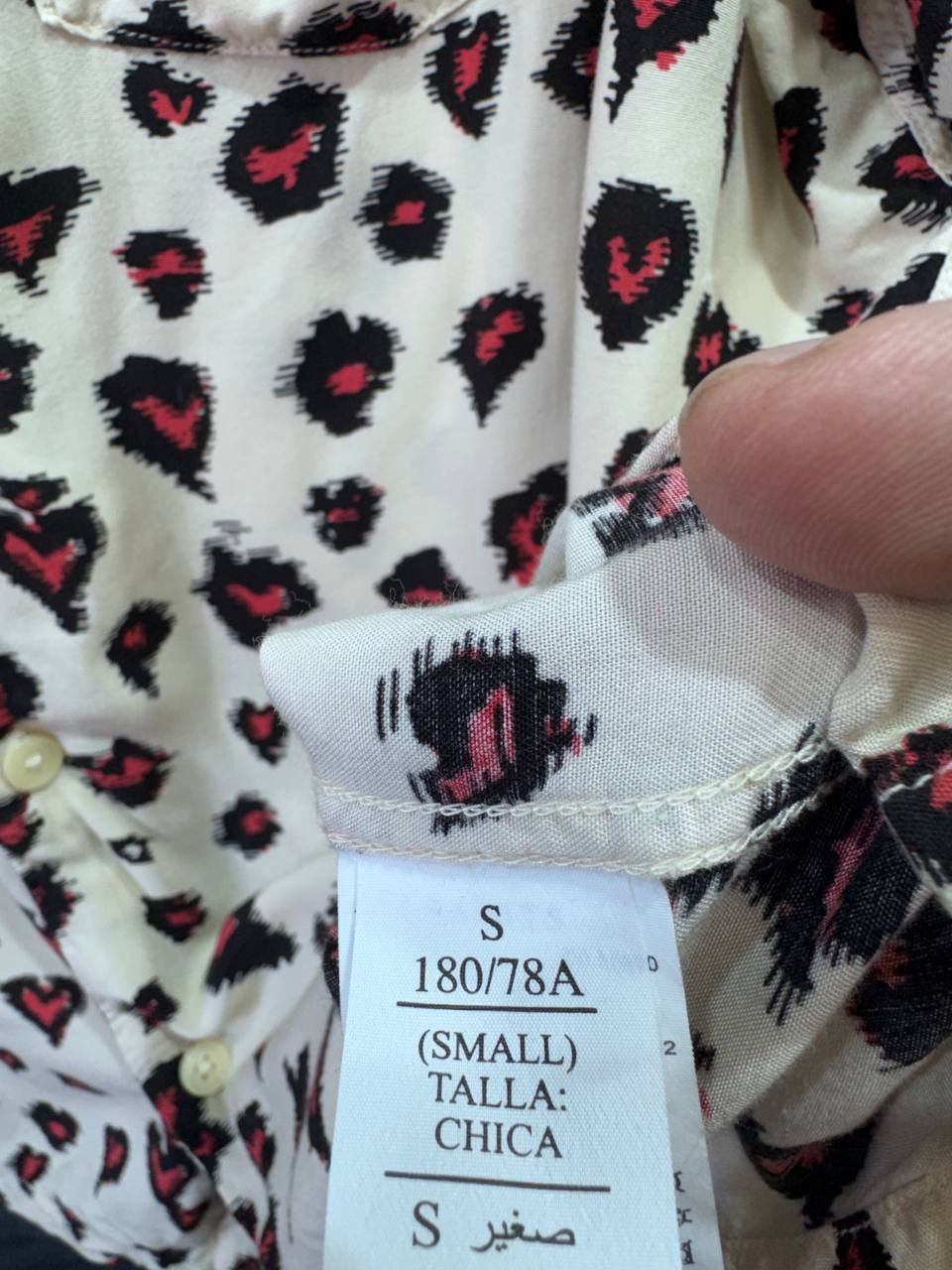 Allsaints Allsaints Romansu Heart Print Short Sleeve Shirt Size US S / EU 44-46 / 1 - 6 Thumbnail
