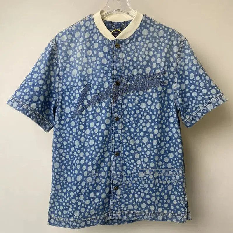Louis Vuitton Blue Cotton Men's T.
