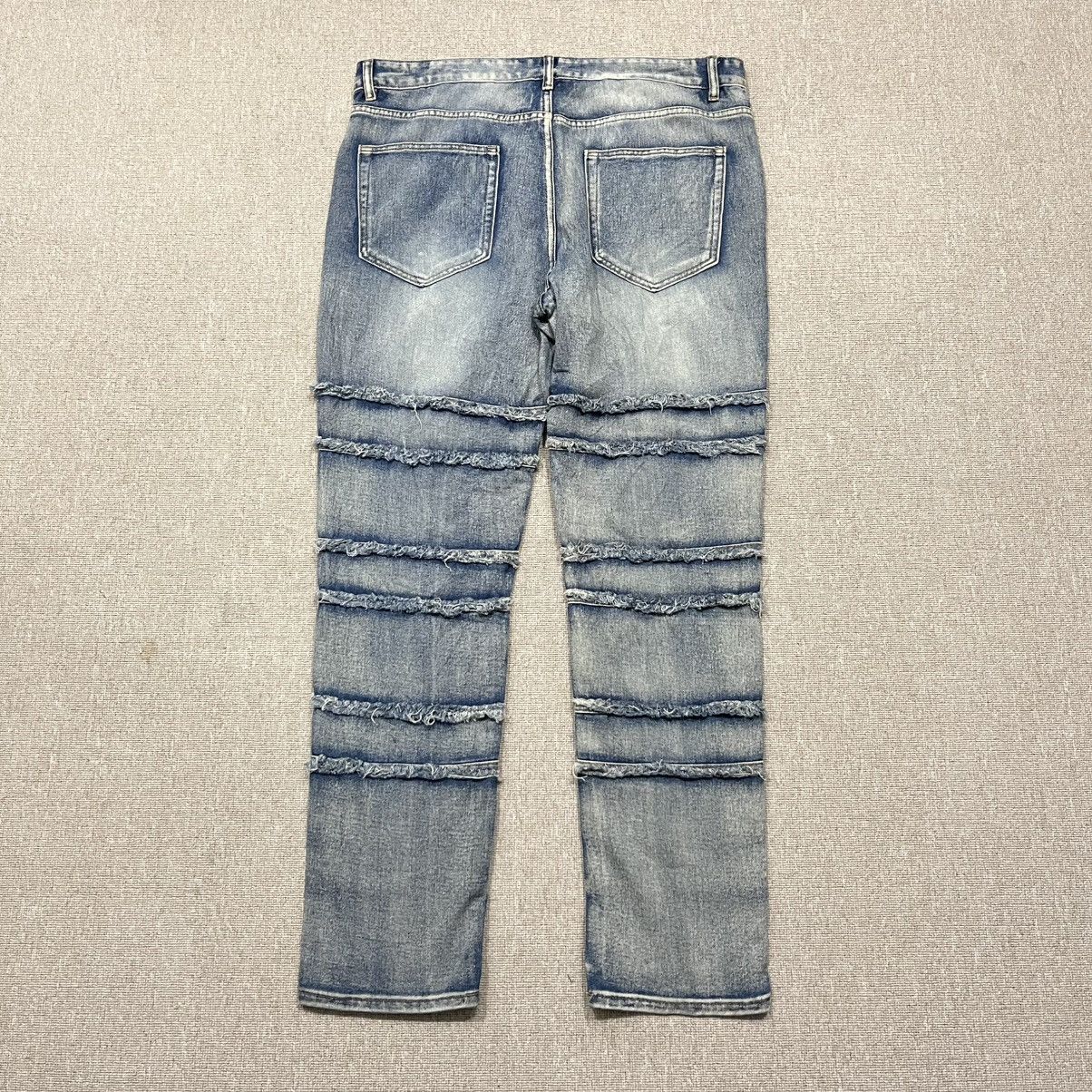 Hysteric Glamour Horizontal Distressed HG Inspired Jeans Size US 38 / EU 54 - 9 Thumbnail