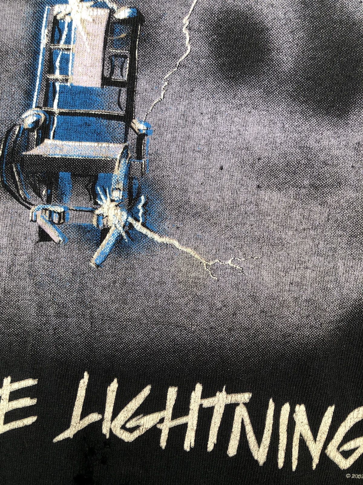 Metallica Distressed Vintage Metallica Ride The Lightning Size US XL / EU 56 / 4 - 6 Thumbnail