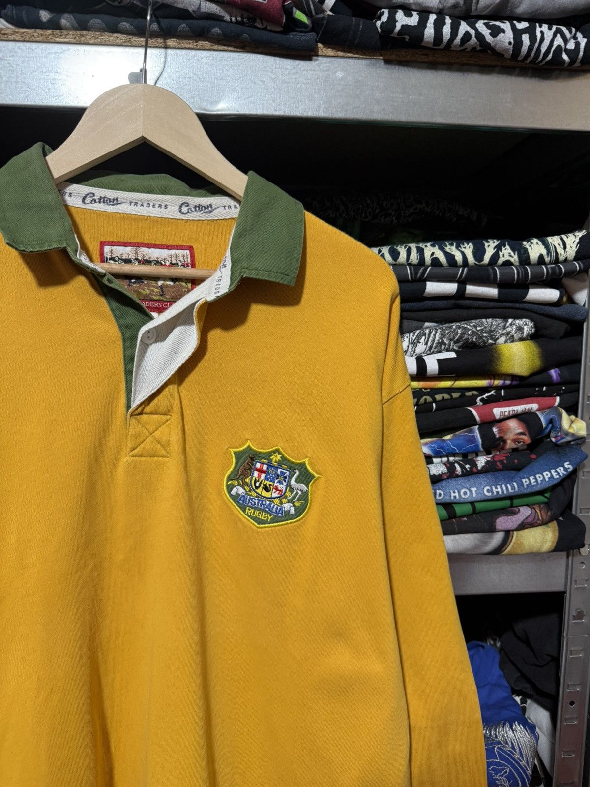 Cotton Traders Australia Wallabies Home Rugby Union Shirt Cotton Traders Size US XXL / EU 58 / 5 - 3 Thumbnail