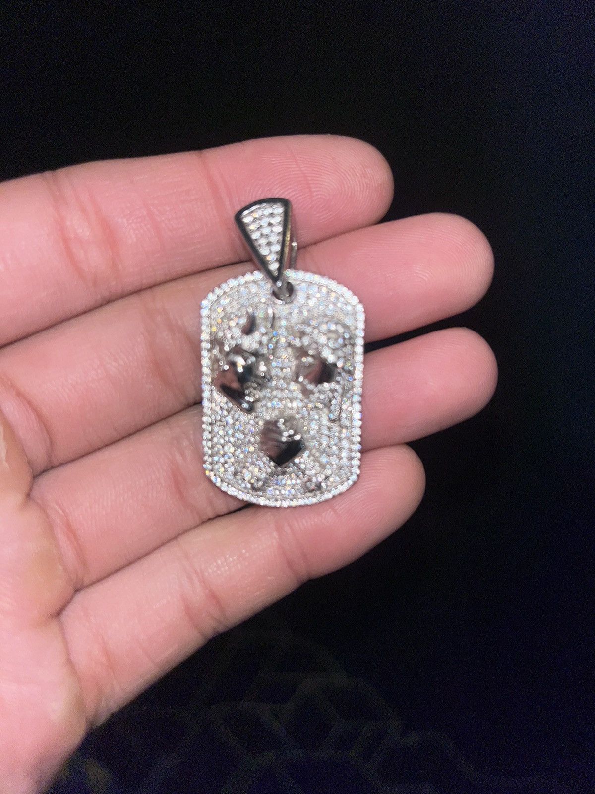 Other Moisannite hip hop pendant Size ONE SIZE - 2 Thumbnail