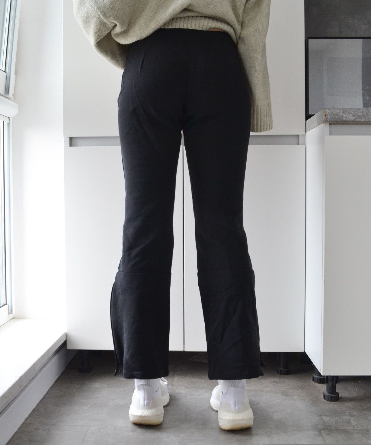 Prada 🔴 PRADA Pants Sport Nylon Black Trousers Red Tab Zip Pocket Size US 28 / EU 44 - 9 Thumbnail