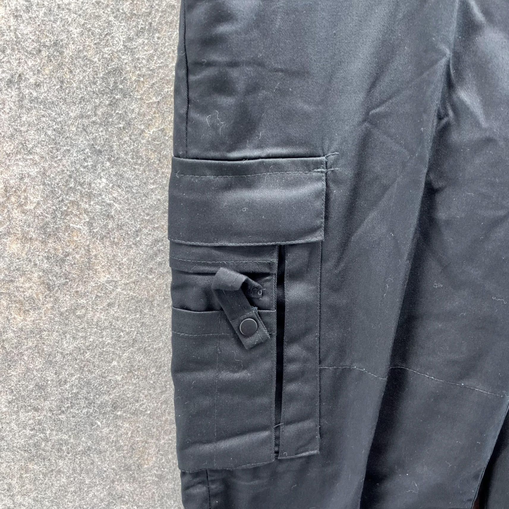Vintage Tact Squad Pants Men 36 Regular Black Polyester Cargo Casual Police new Size US 36 / EU 52 - 4 Thumbnail