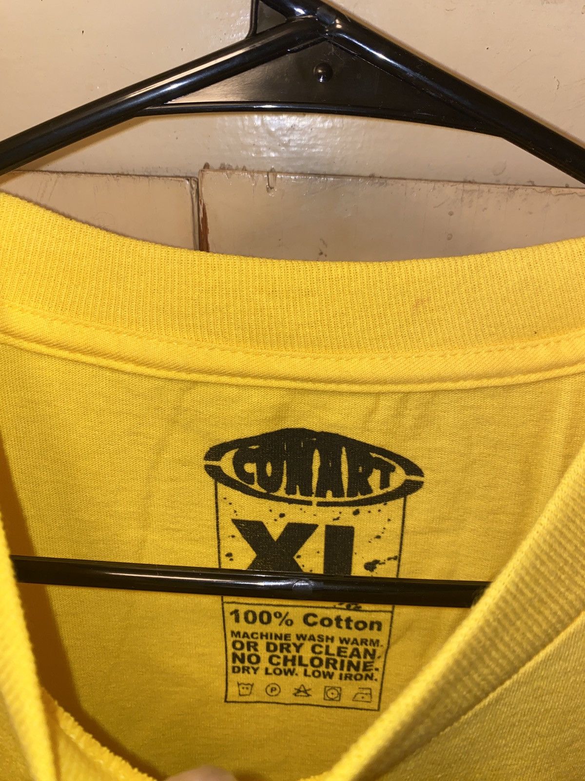 Designer × Vintage CONART x CHAZ Bojorquez yellow tshirt used size XL Size US XL / EU 56 / 4 - 2 Thumbnail