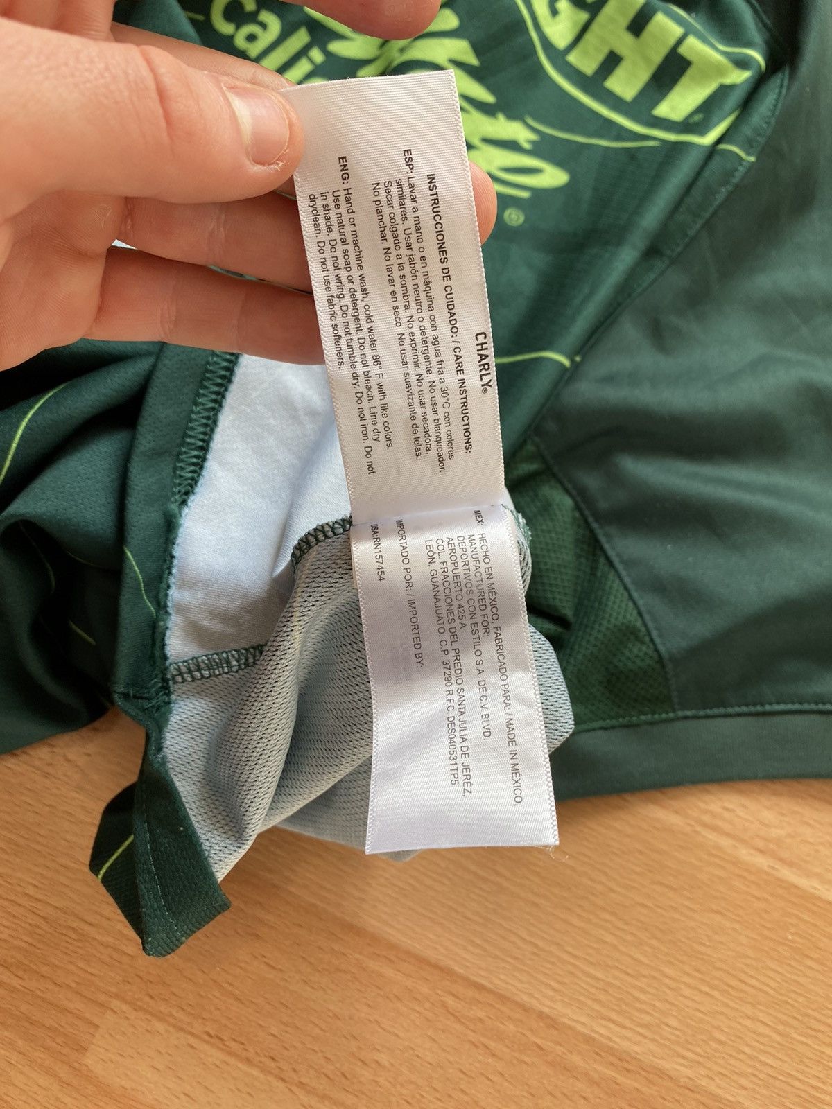 Other Santos Laguna Jersey GreenAuthentic Charly Jersey 2019-2020 Size US M / EU 48-50 / 2 - 10 Thumbnail