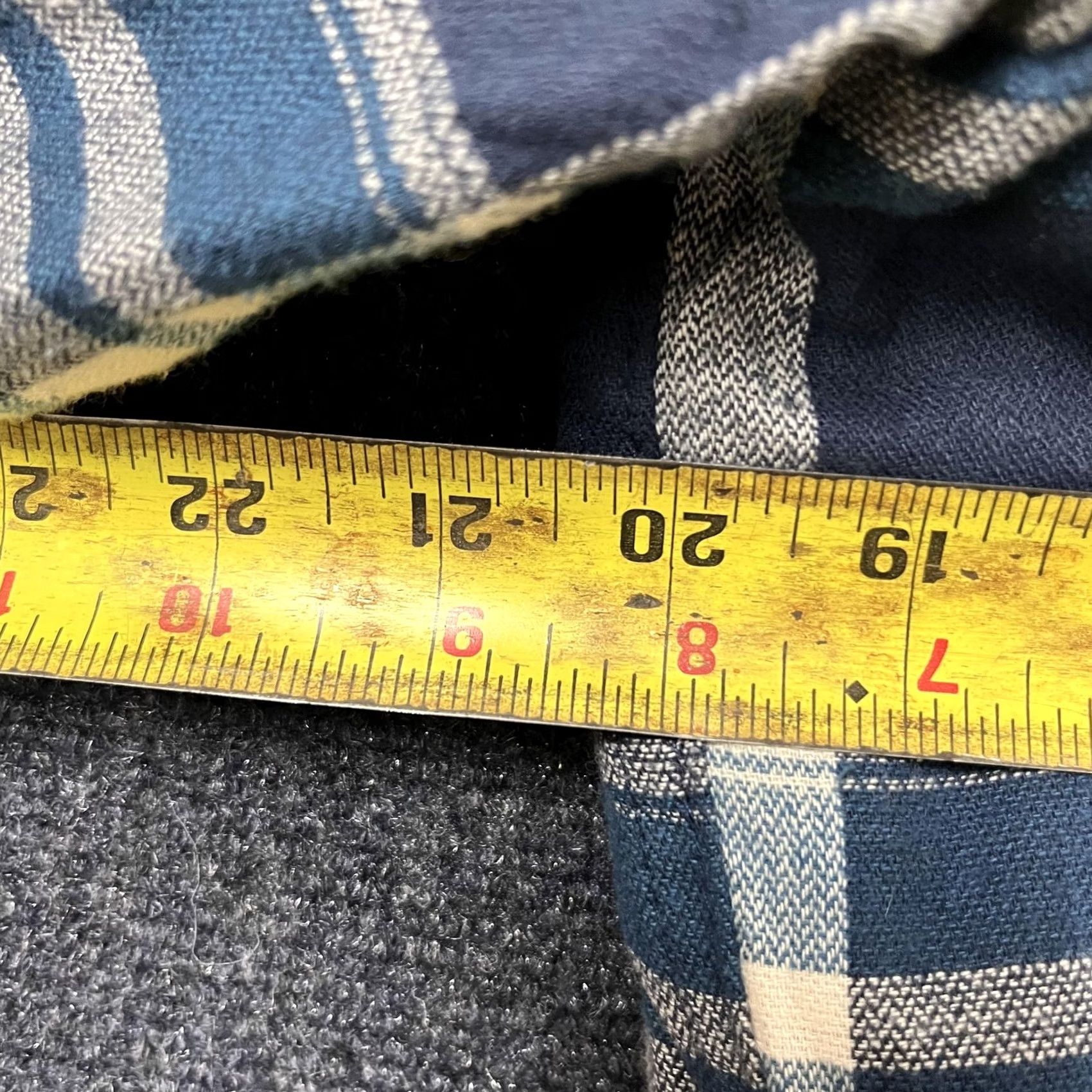 Wrangler Wrangler Shirt Jacket Mens Small Blue Plaid Sherpa Lined Flannel Button Front Size US S / EU 44-46 / 1 - 5 Thumbnail