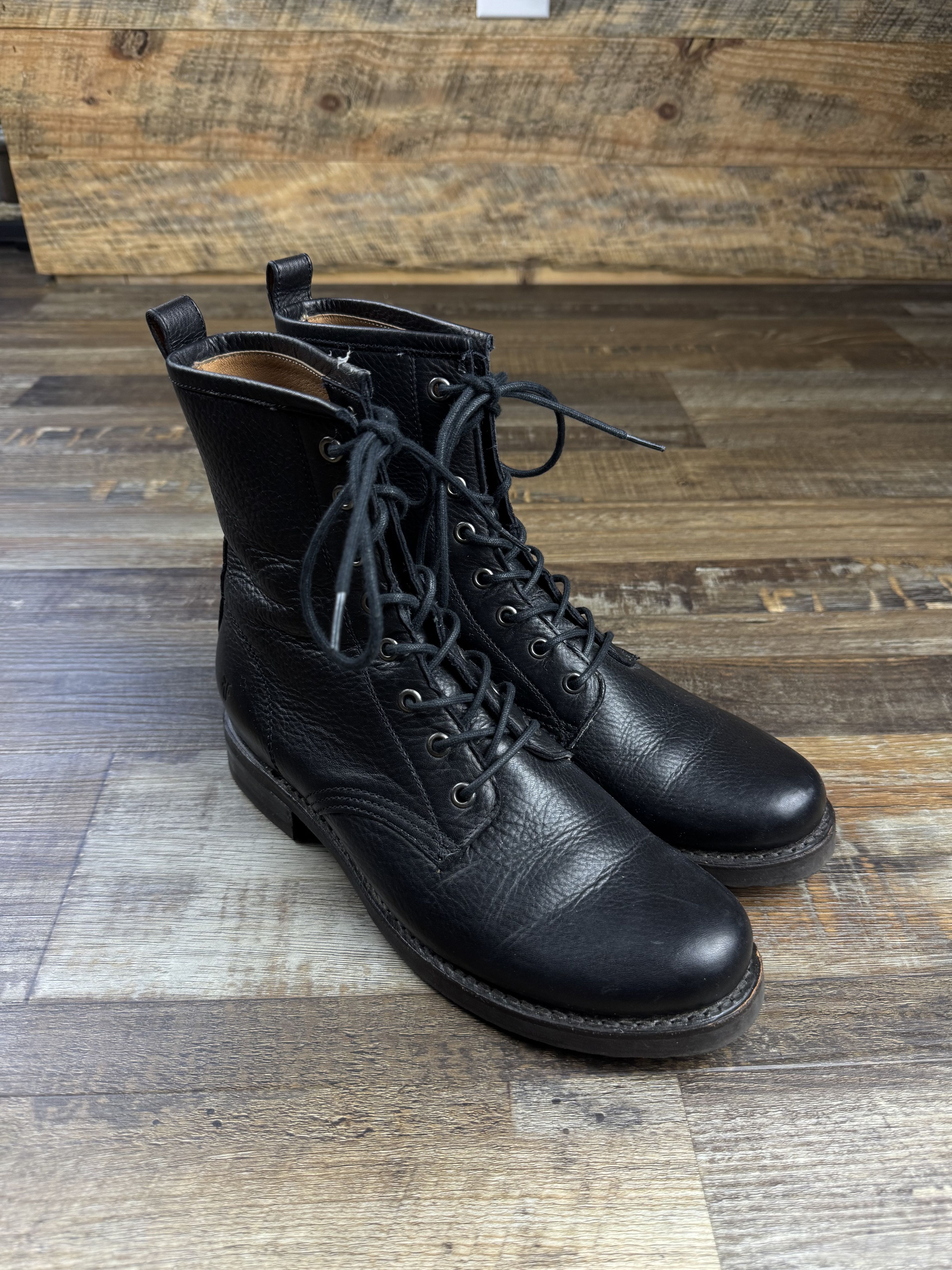 Frye Frye Women's Veronica Flex Combat Boots Leather Lace Up 9.5B Size US 9.5 / IT 39.5 - 1 Thumbnail