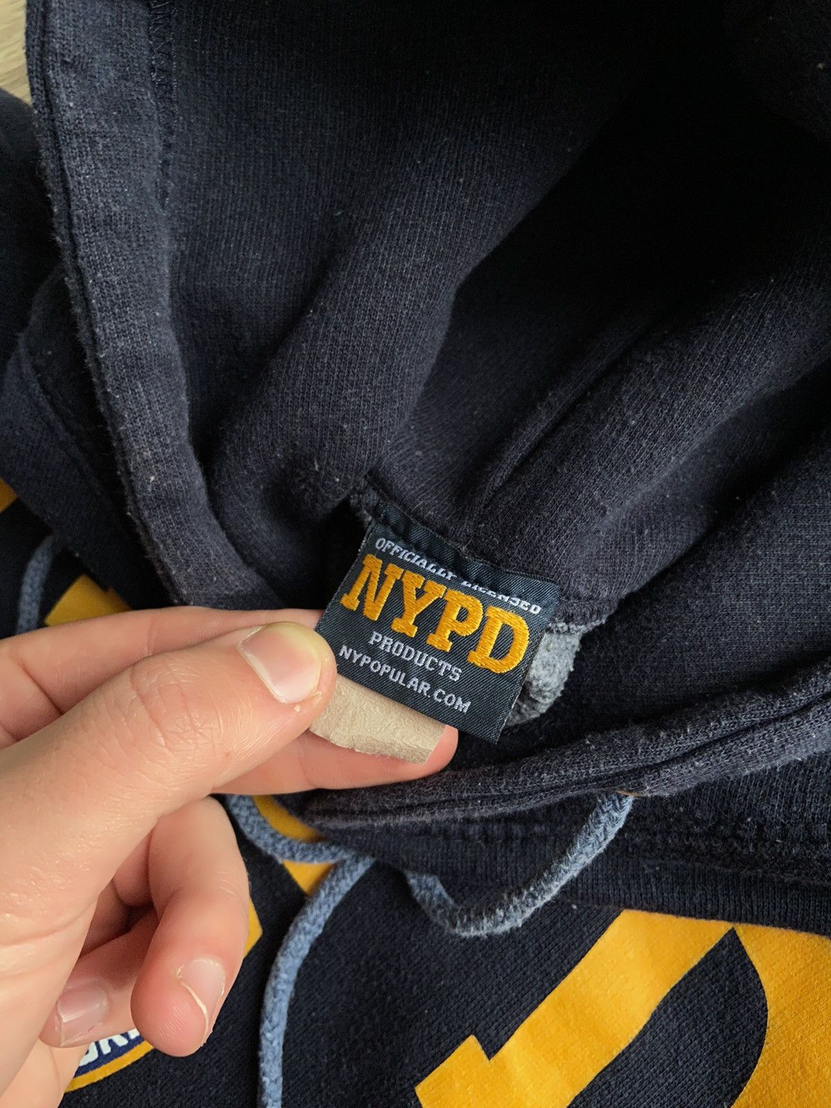 Vintage Vintage NVPD New Your City Police dept big logo y2k hoodies Size US M / EU 48-50 / 2 - 3 Thumbnail