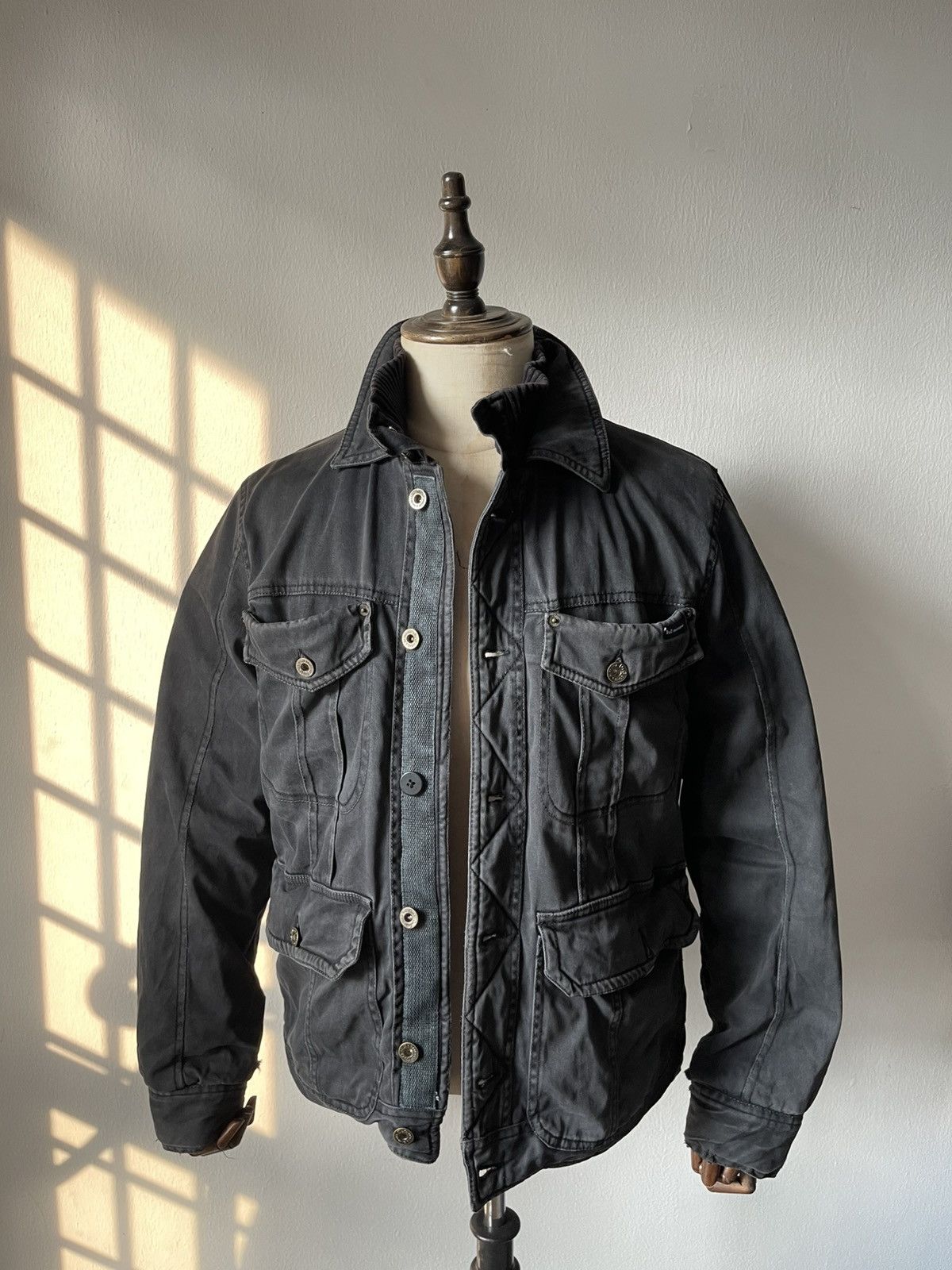 Dolce & Gabbana 2000s Dolce & Gabbana Disstressed Sailor Jacket 11 Size US M / EU 48-50 / 2 - 3 Thumbnail