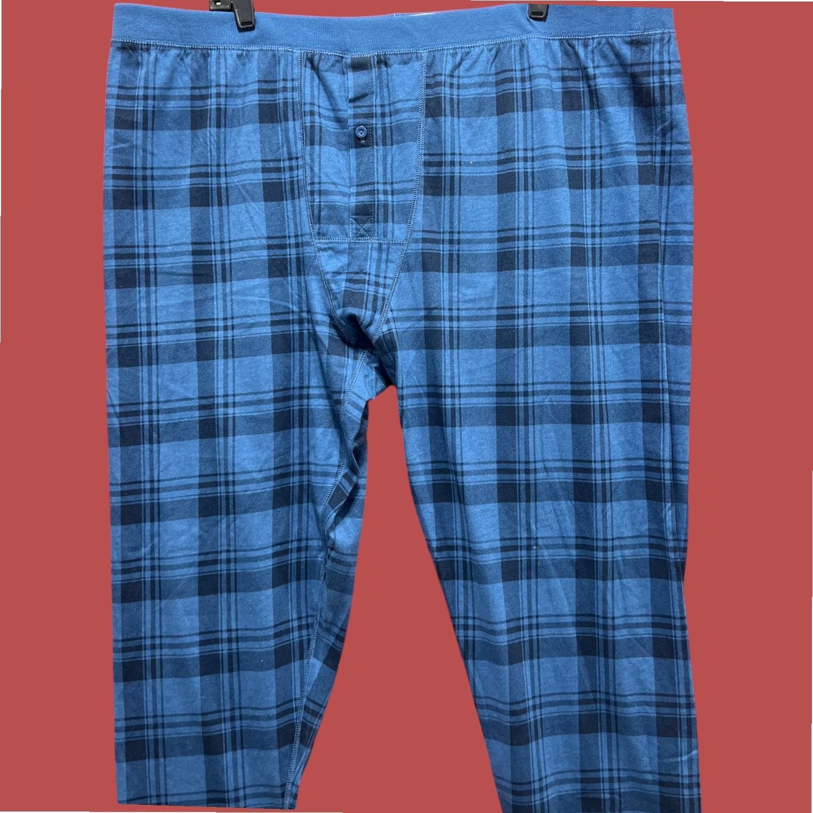 Other Goodfellow - Men's Plaid Pajama Pants - Blue - XXL Size ONE SIZE - 11 Thumbnail