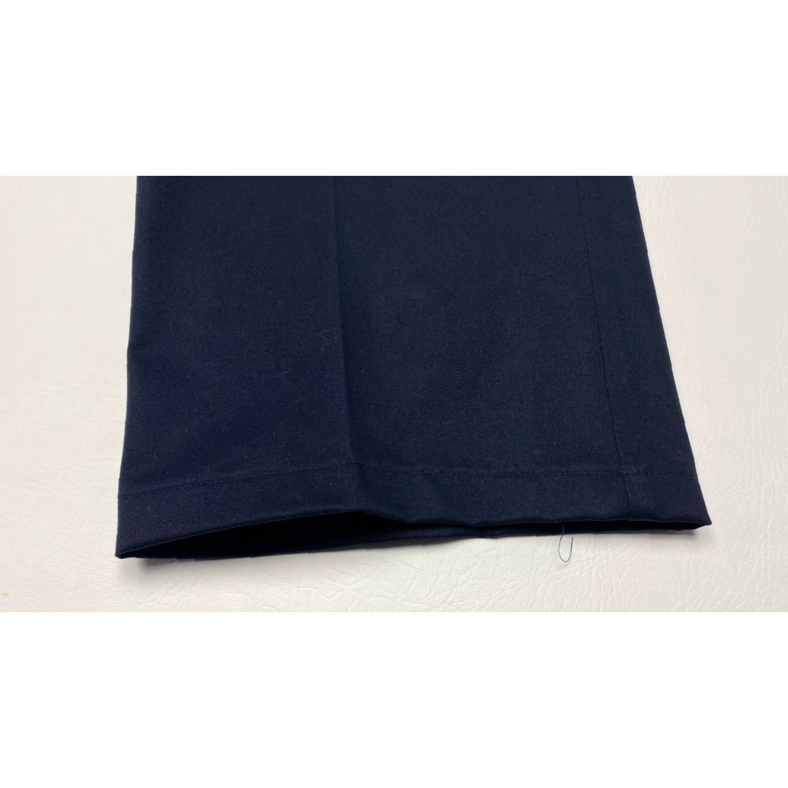 Haggar NWT Haggar Pants Mens 44x25 Khaki Navy Pleated Comfort Waistband Work To Weekend 7706 Size US 44 / EU 60 - 4 Thumbnail