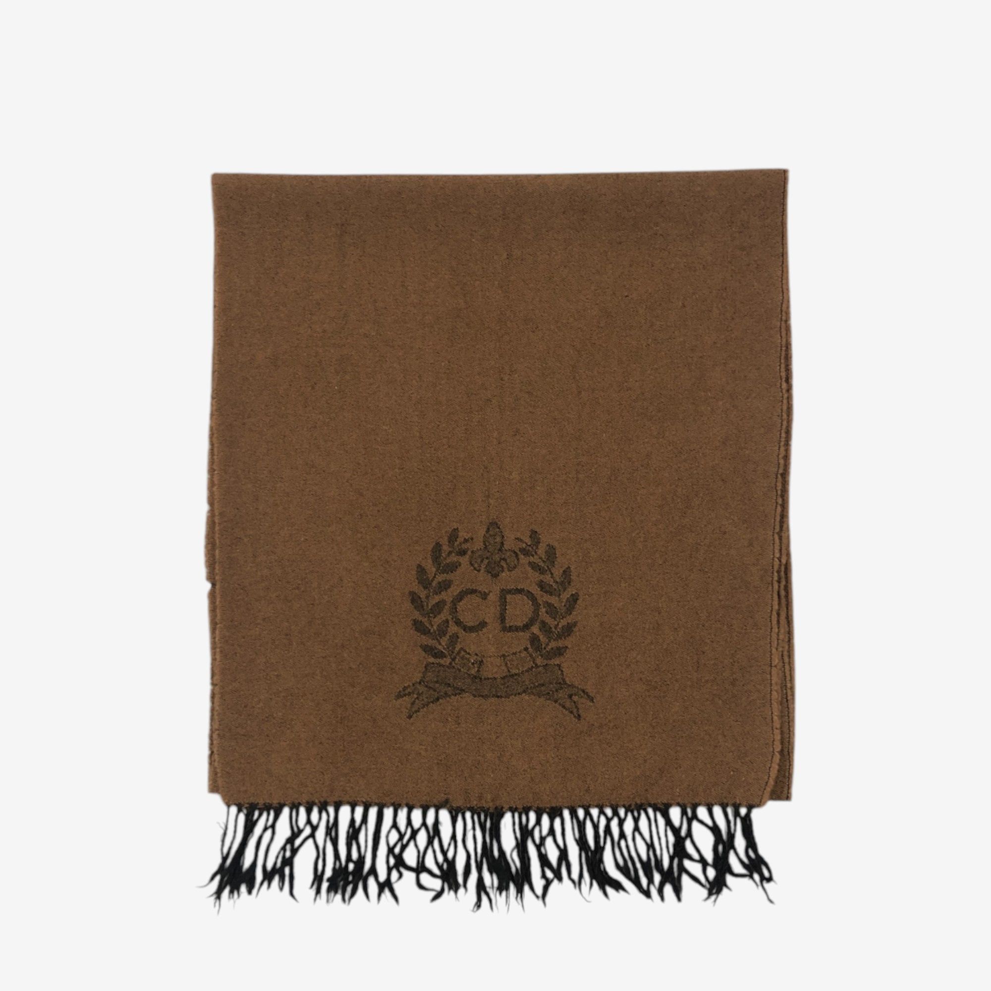 Japanese Brand Vintage Christian Dior Scarf Muffler Wool Winter Scarves Size ONE SIZE - 2 Thumbnail