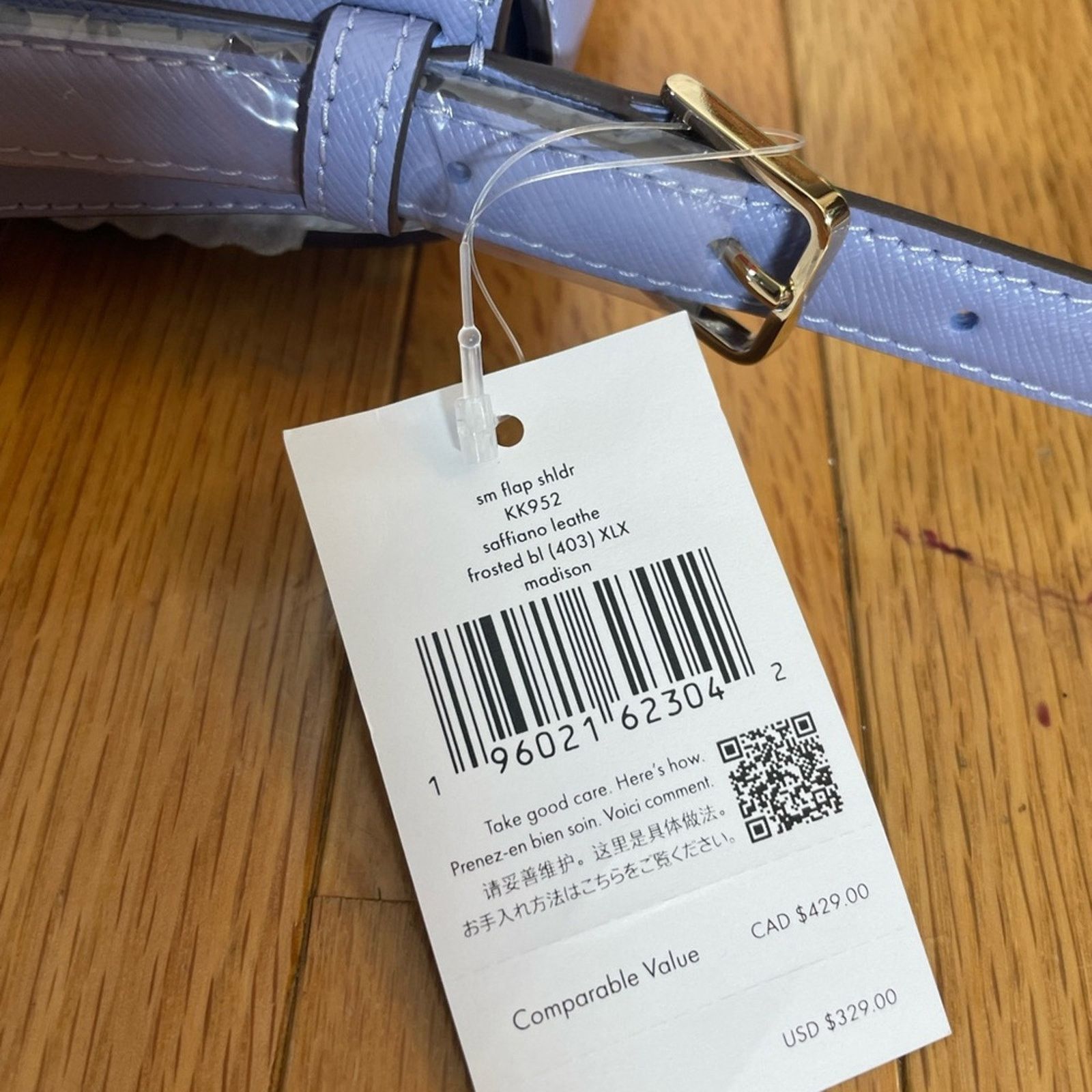 Kate Spade NWT Kate Spade Frosted Blue Madison Bag Size ONE SIZE - 4 Thumbnail