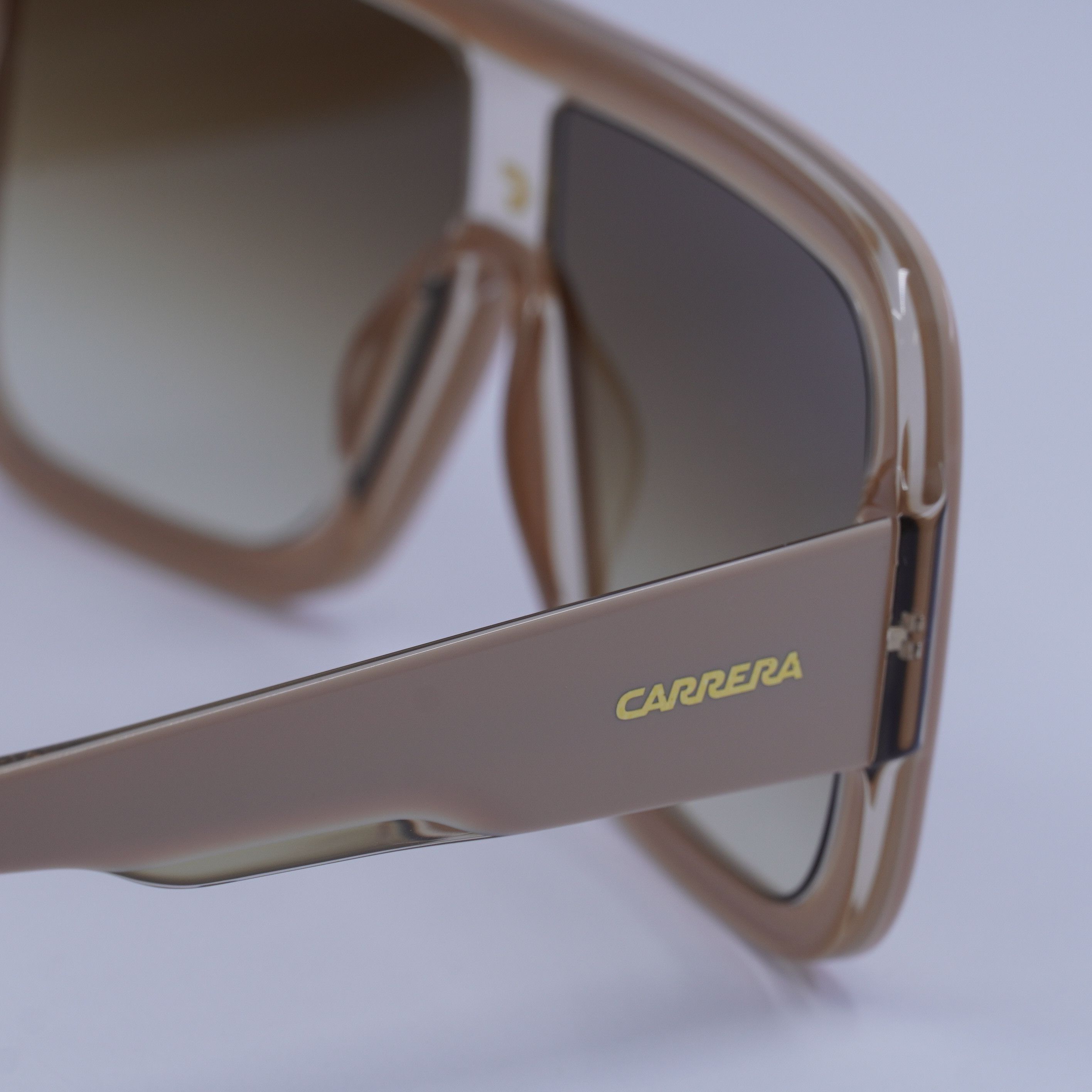 Carrera Carrera FLAGLAB 14 010A HA Sunglasses Beige Shield Frame Size ONE SIZE - 4 Thumbnail