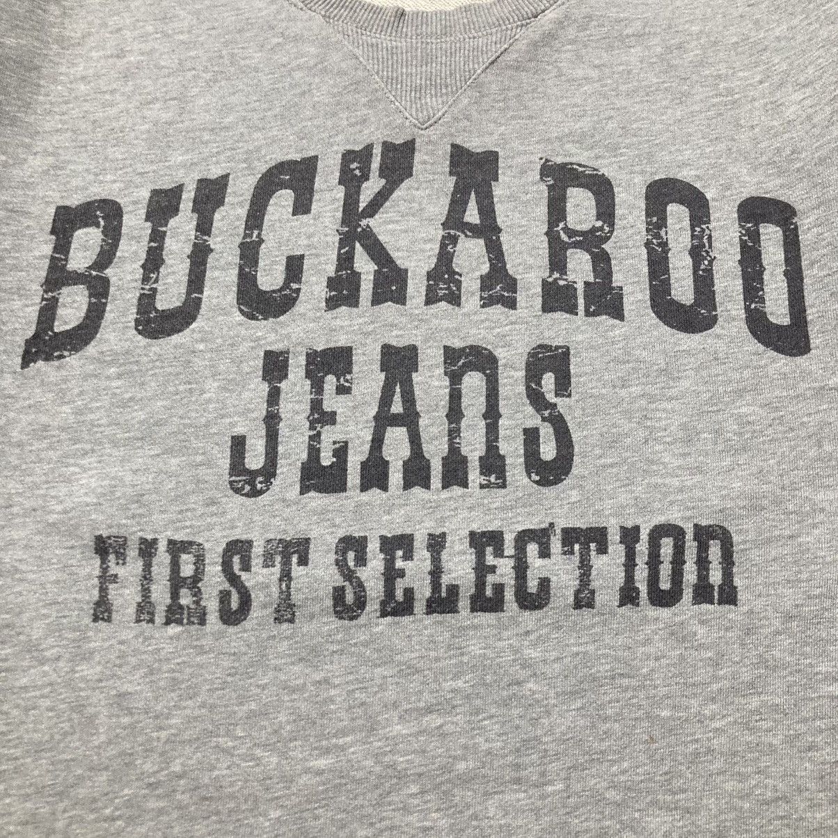 20471120 2000s Buckaro Jeans Logo Font Poem Crewneck Punk Style Size US L / EU 52-54 / 3 - 5 Thumbnail