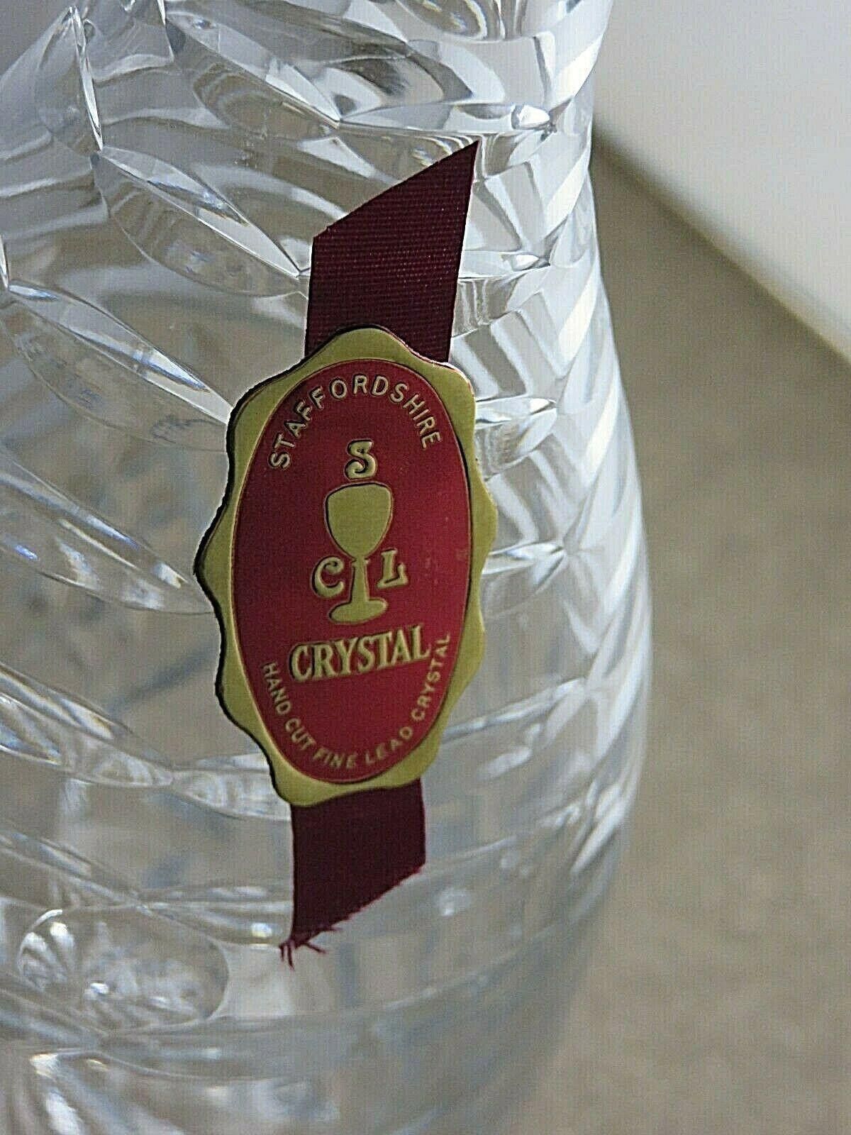 Other Staffordshire Crystal Cut Glass Decanter Engraving Police Size ONE SIZE - 6 Thumbnail