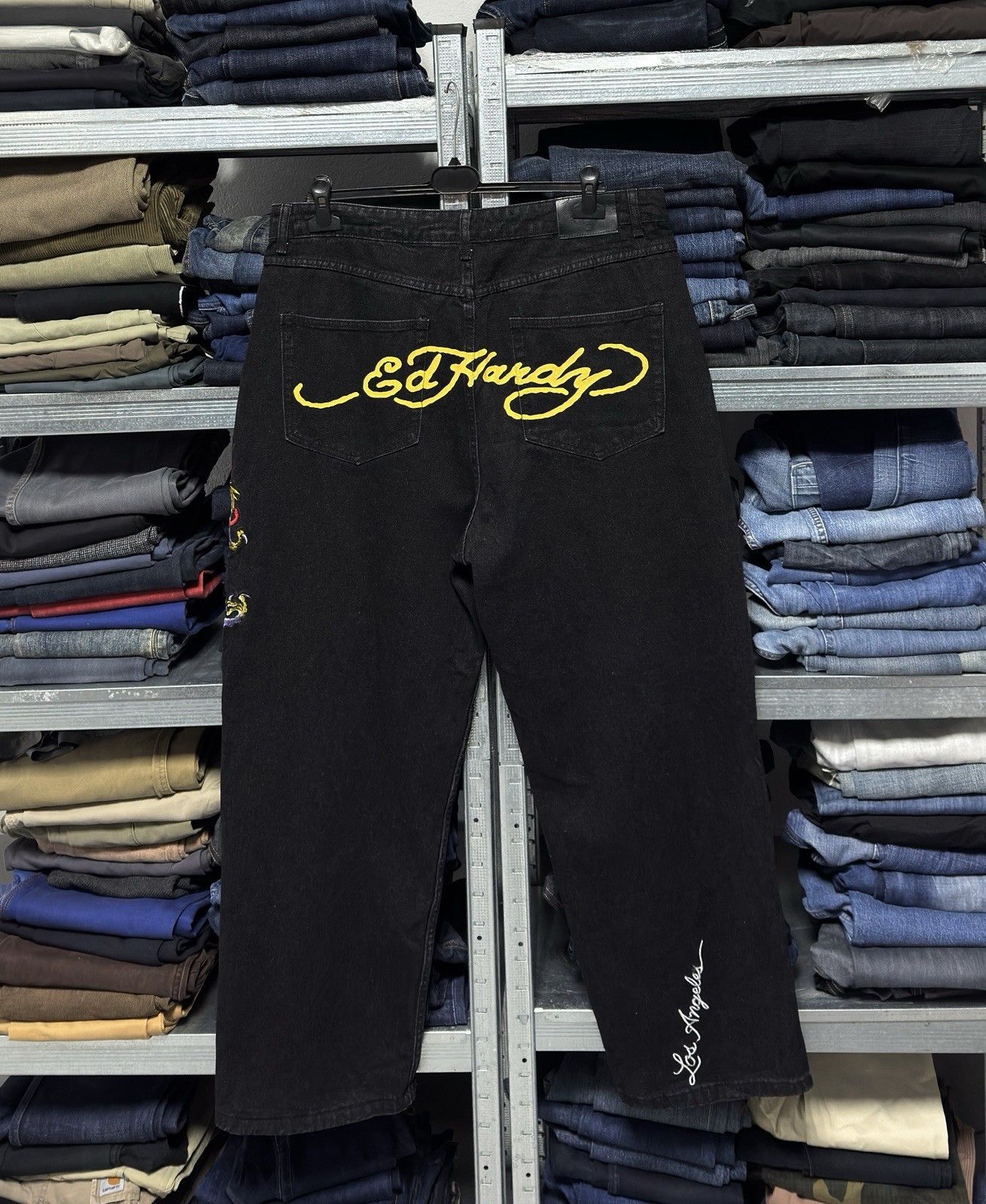 Ed Hardy Ed Hardy by Christian Audigier Battle Dragon Tattoo Size US 36 / EU 52 - 8 Thumbnail