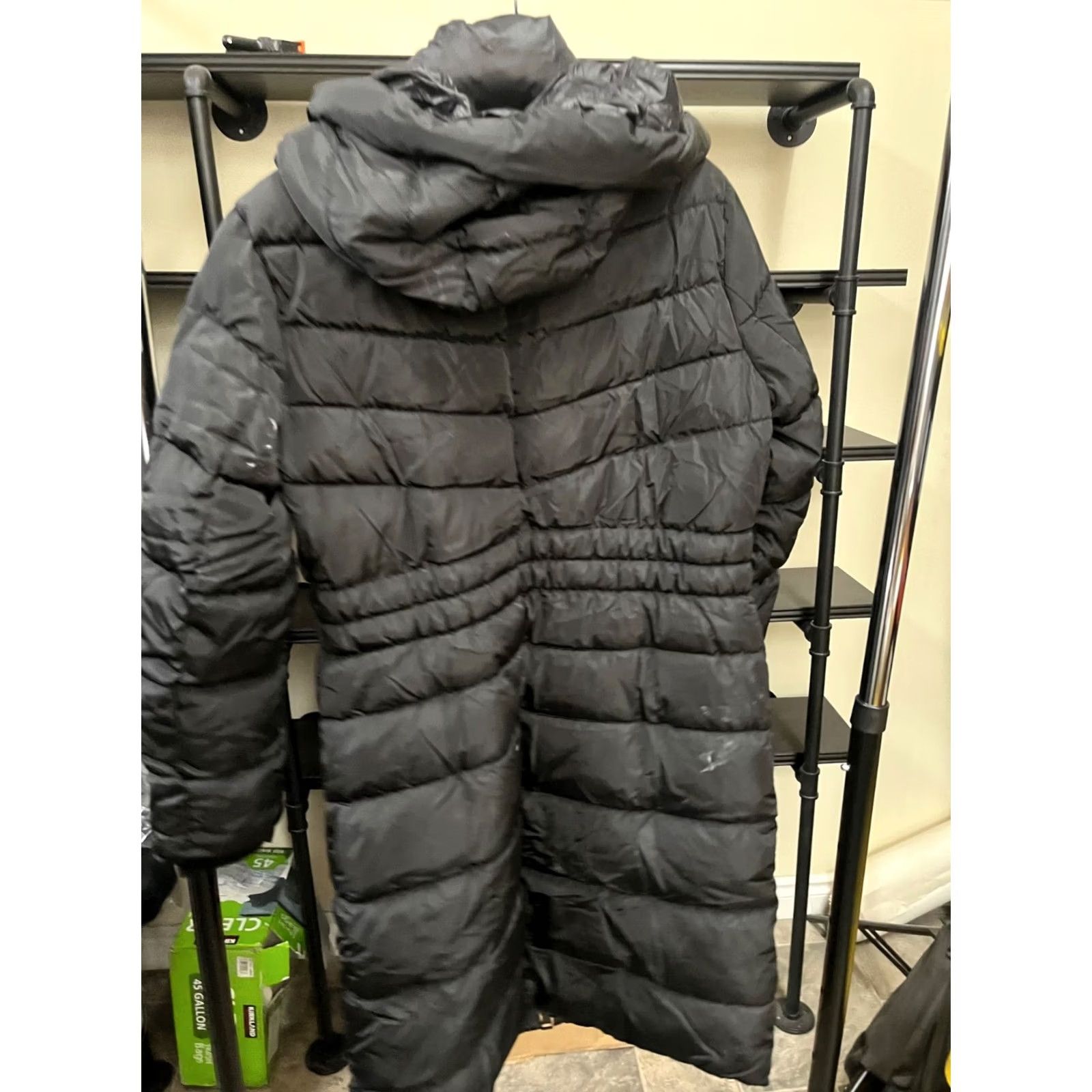 Vintage IKAZZ Black Lightweight Coat M NEW WITH IMPERFECTIONS Size M / US 6-8 / IT 42-44 - 4 Thumbnail
