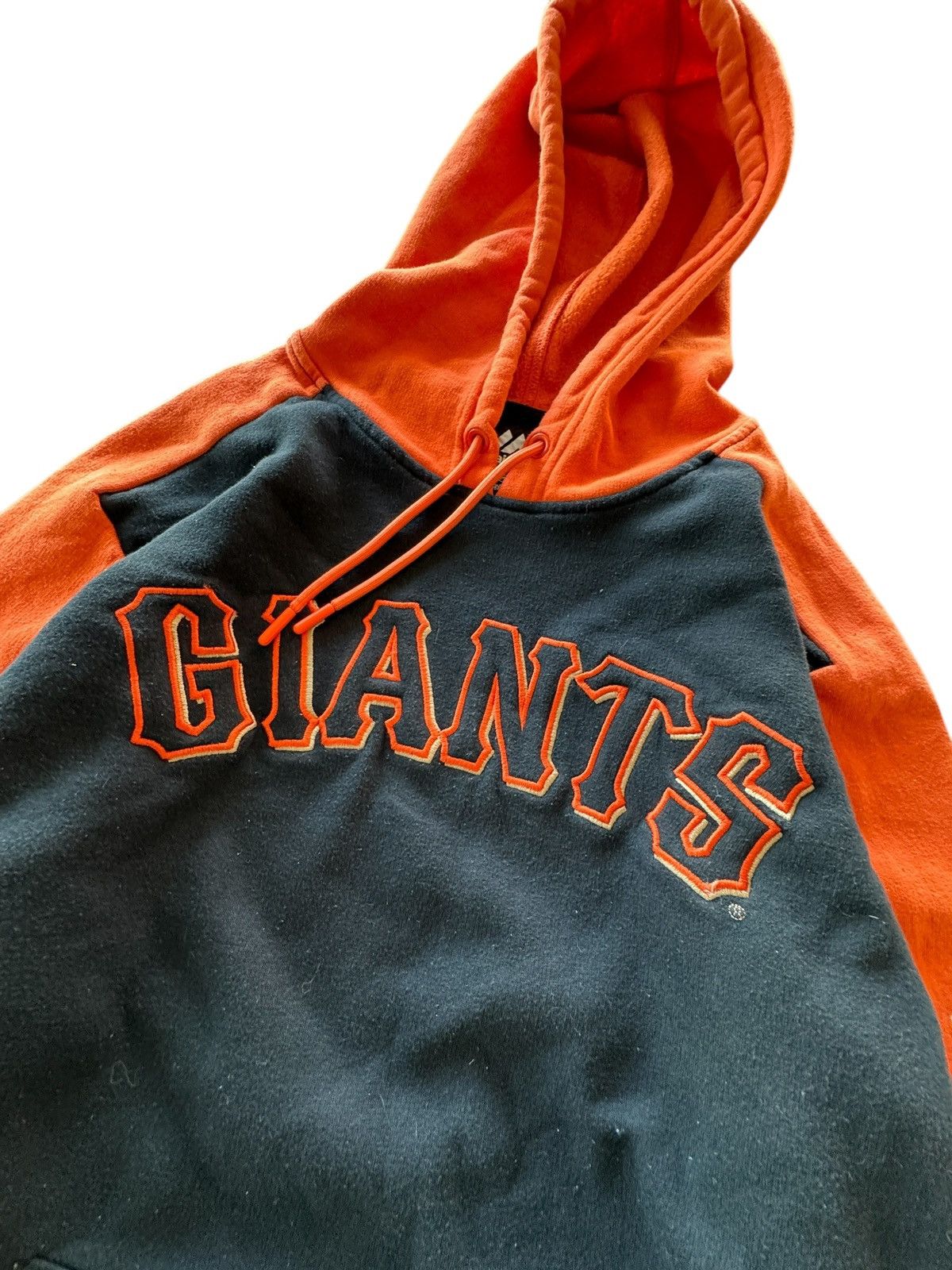 MLB × Majestic Retro San Francisco Giants Big Logo Embroidered Hoodie Size US M / EU 48-50 / 2 - 2 Thumbnail