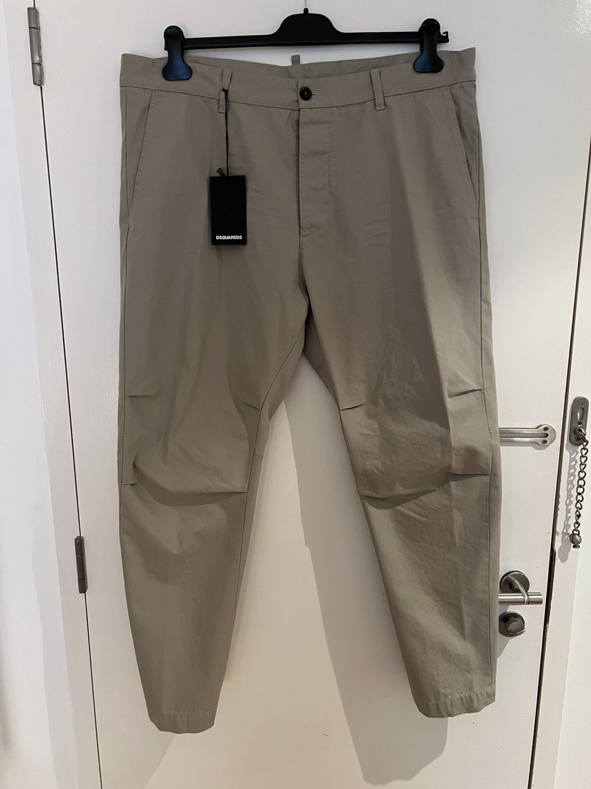 Dsquared2 DSQUARED2 Cargo Pants Beige Cotton 56 Italy Size US 44 / EU 60 - 2 Thumbnail