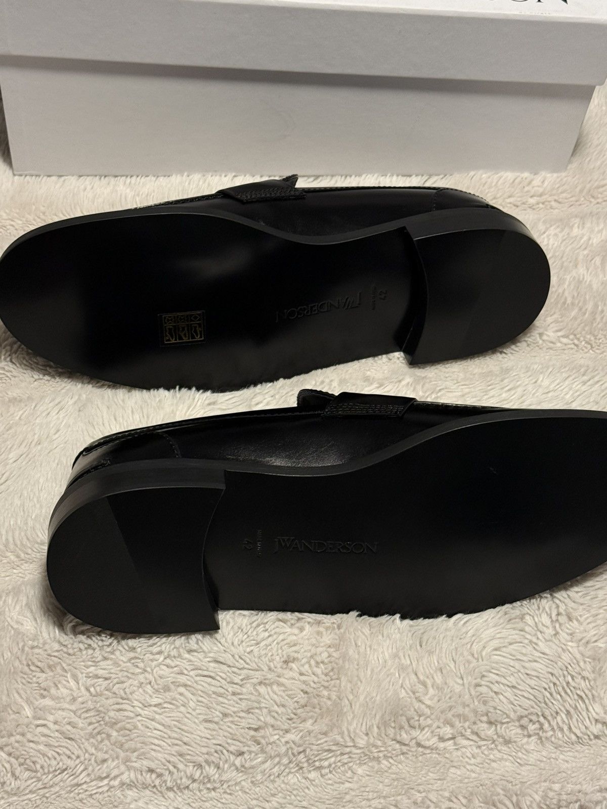 JW Anderson JW Anderson Slip-on leather penny loafers Size US 9 / EU 42 - 4 Thumbnail