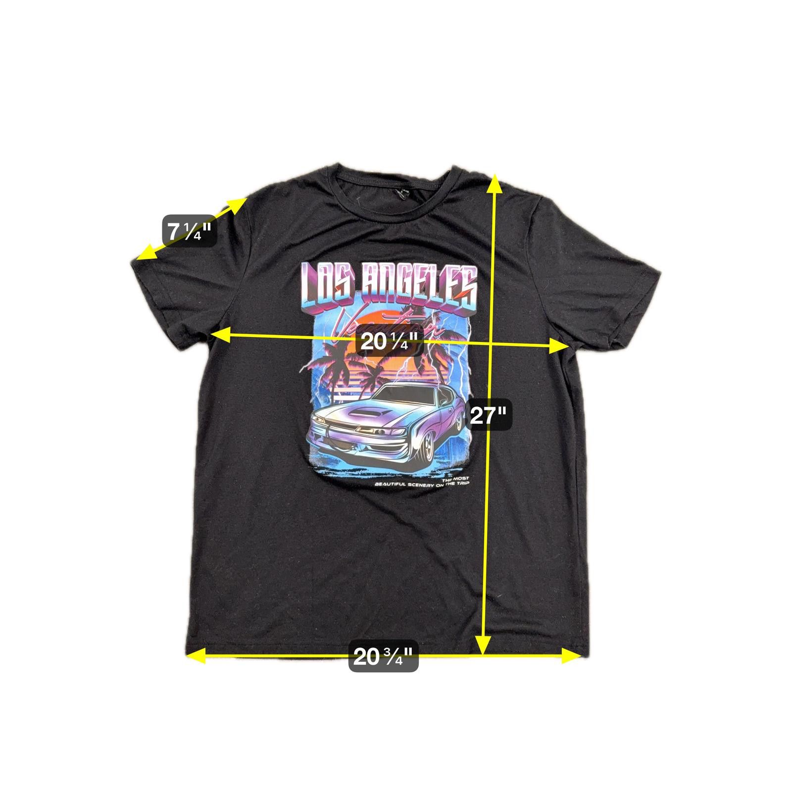 Shein Los Angeles Vintage Muscle Car Vacation Shirt Size L Size US L / EU 52-54 / 3 - 4 Thumbnail