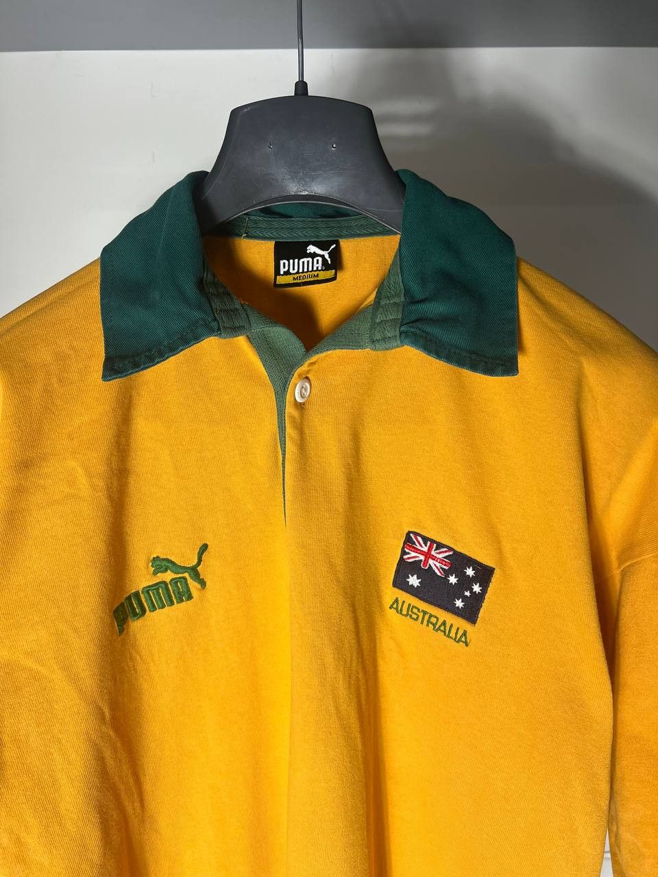 Puma VINTAGE PUMA AUSTRALIA RETRO RUGBY JERSEY FOOTBALL Y2K 90s Size US M / EU 48-50 / 2 - 3 Thumbnail