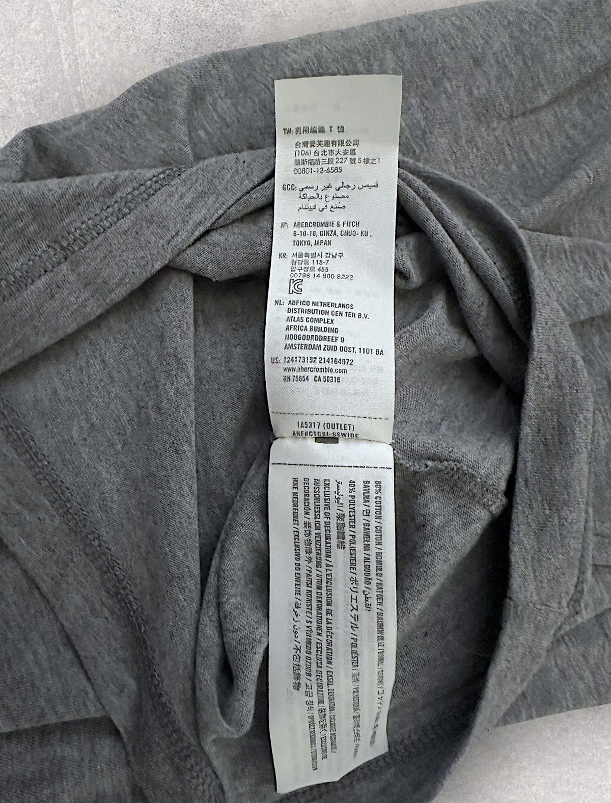 Abercrombie & Fitch Abercrombie & Fitch Muscle Fit L/S Size US M / EU 48-50 / 2 - 5 Thumbnail