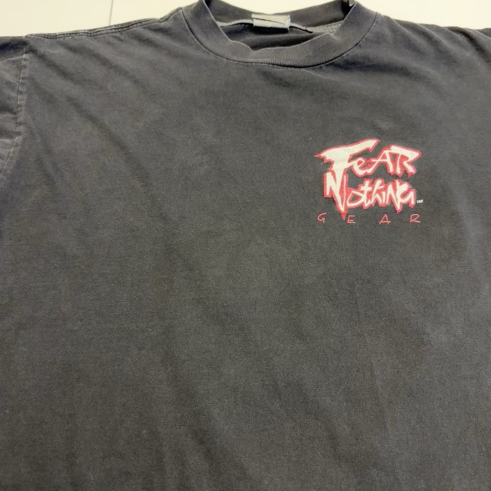 Vintage Vintage American Thunder Nothing to Fear T Shirt Mens Large Size US L / EU 52-54 / 3 - 4 Thumbnail