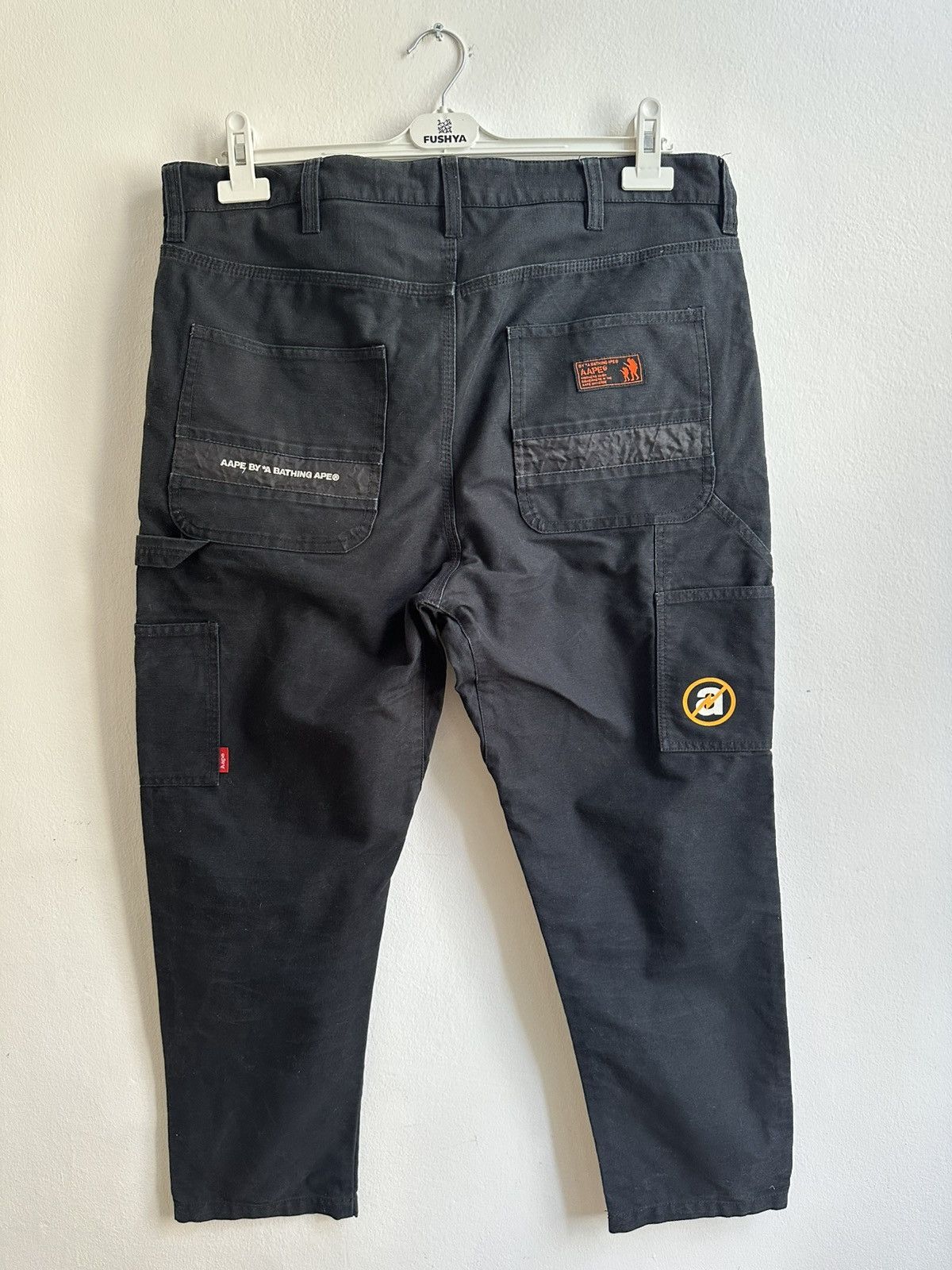Aape Aape Vintage Carpenter Japanese Style Mens Pants Size US 32 / EU 48 - 2 Thumbnail