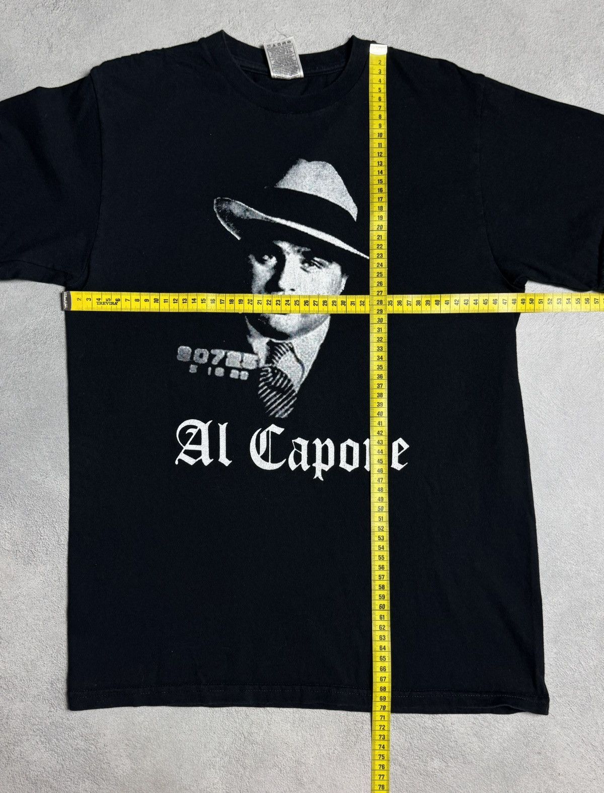 Fruit Of The Loom All Capone Vintage 2000s Cotton T-Shirt Size US M / EU 48-50 / 2 - 10 Thumbnail