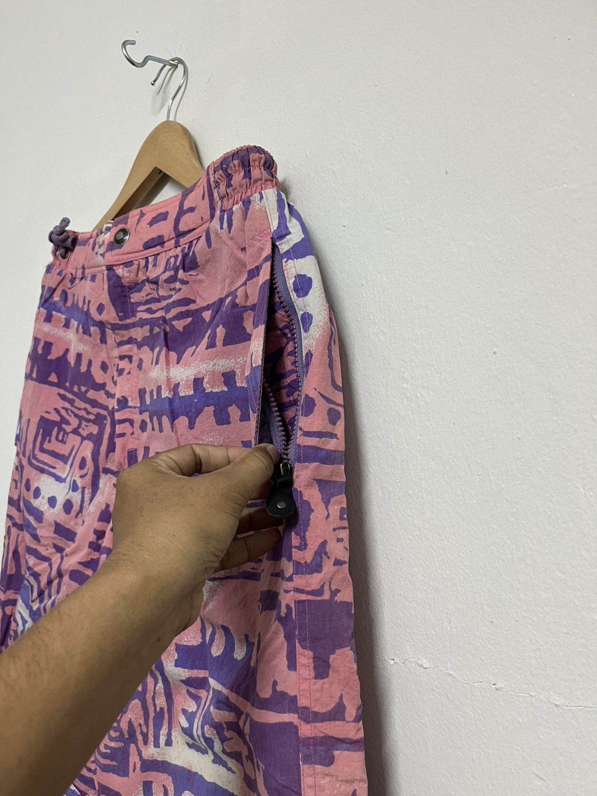 Quicksilver 🔥 90s QUIKSILVER TECHWEAR Outdoor OVERPRINTED TRACKPANTS Size US 32 / EU 48 - 4 Thumbnail