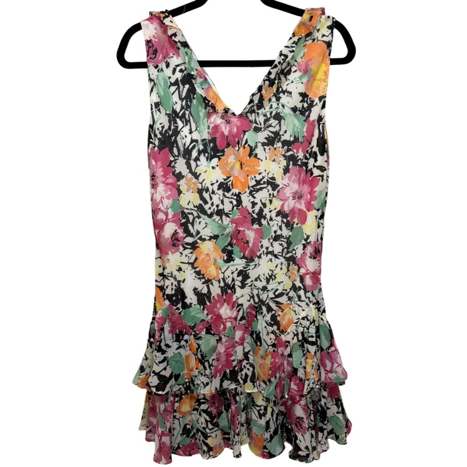 Ralph Lauren Ralph Lauren Floral Sleeveless Tiered Dress Size 14 Size XL / US 12-14 / IT 48-50 - 7 Thumbnail