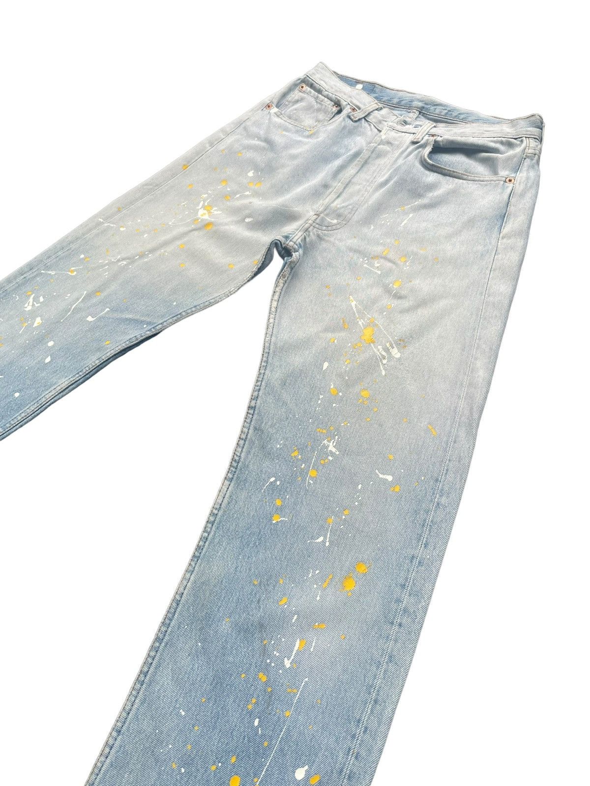 Levi's × Vintage Vintage 1991 Levis 501XX e Faded Distressed Size US 30 / EU 46 - 2 Thumbnail