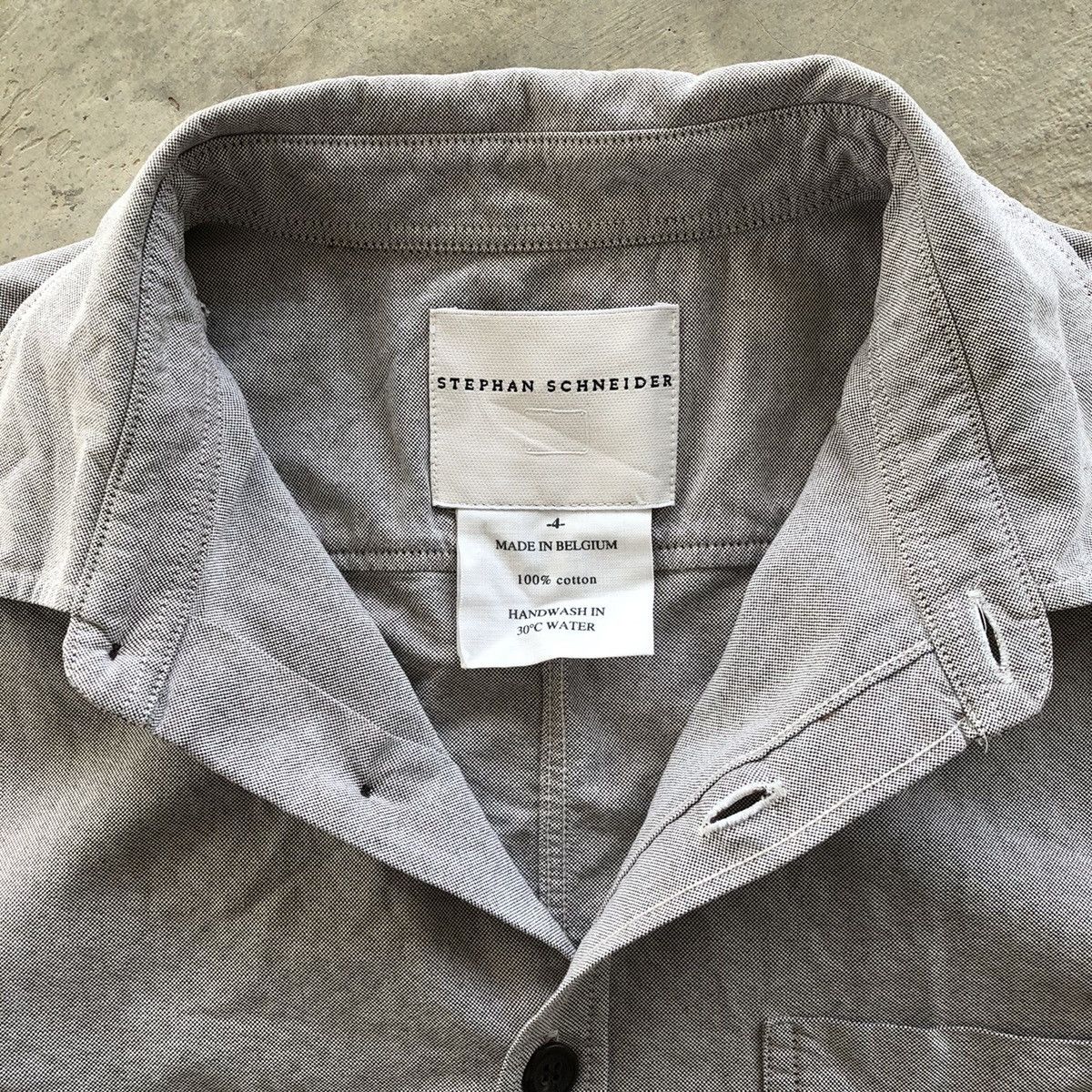 Stephan Schneider STEPHAN SCHNEIDER Oxford Button Shirt Size US S / EU 44-46 / 1 - 5 Thumbnail