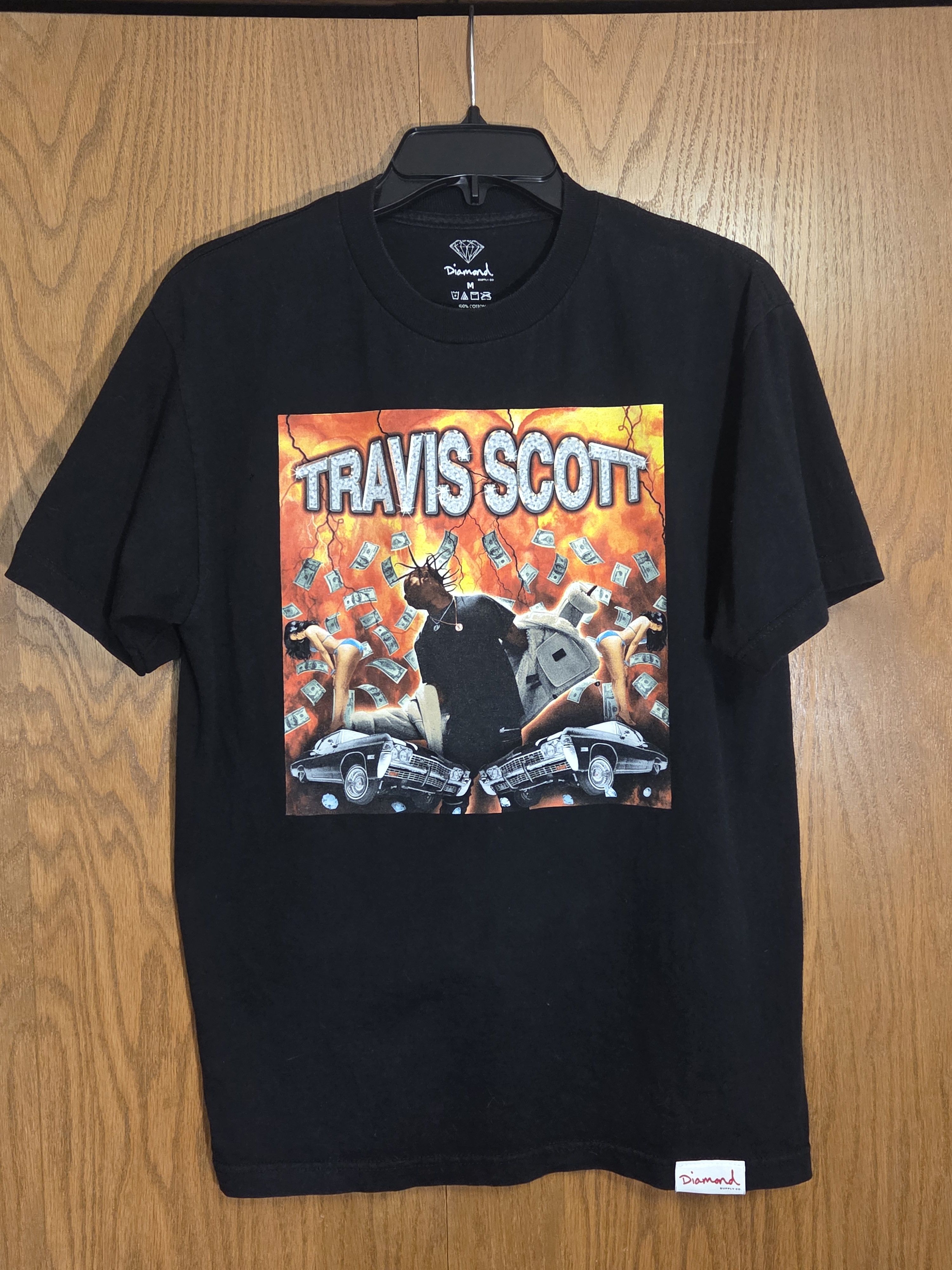 Diamond Supply Co. × Travis Scott Travis Scott / Diamond Supply Co Tee Size US M / EU 48-50 / 2 - 2 Thumbnail