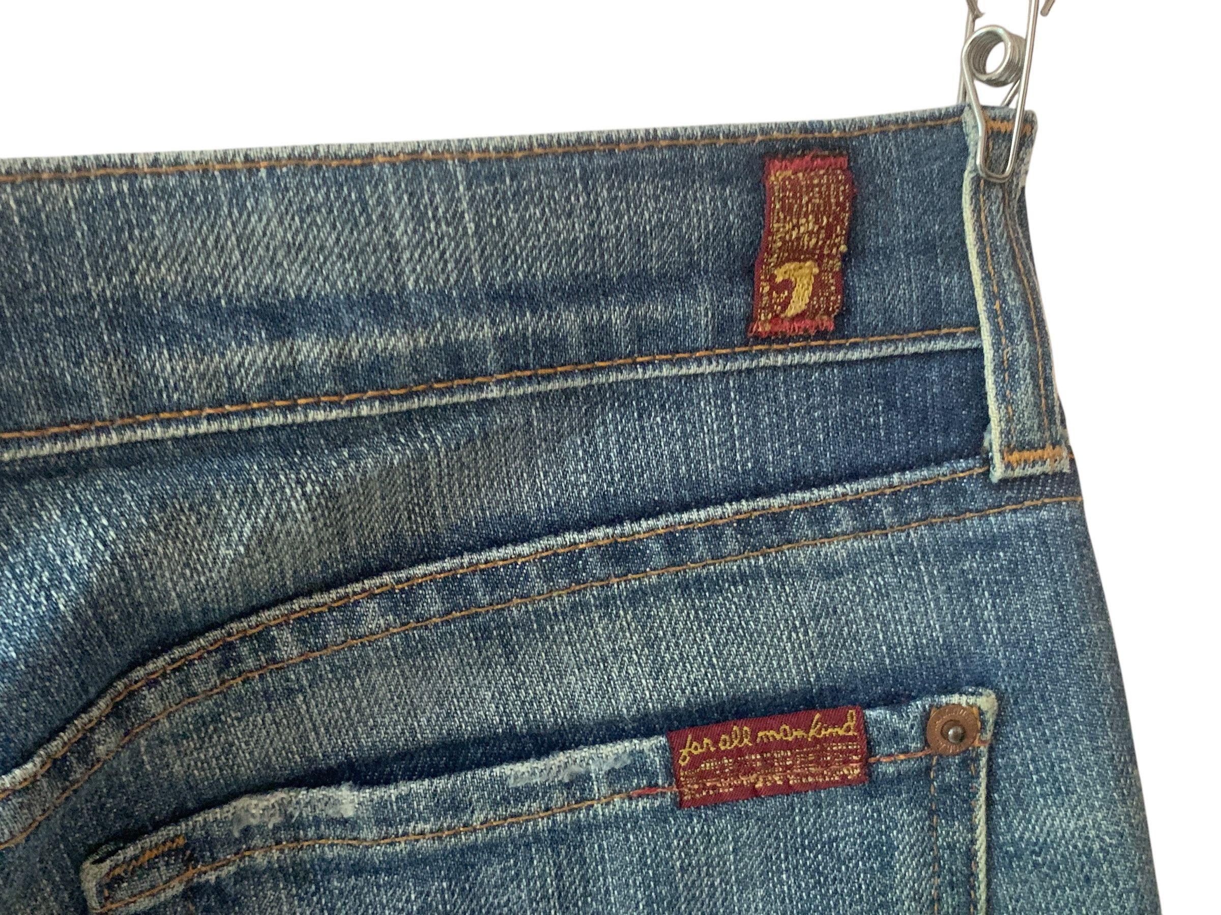 7 For All Mankind 7 for all Mankind Jeans Bootcut Jeans Size 25" / US 0 / IT 36 - 8 Thumbnail