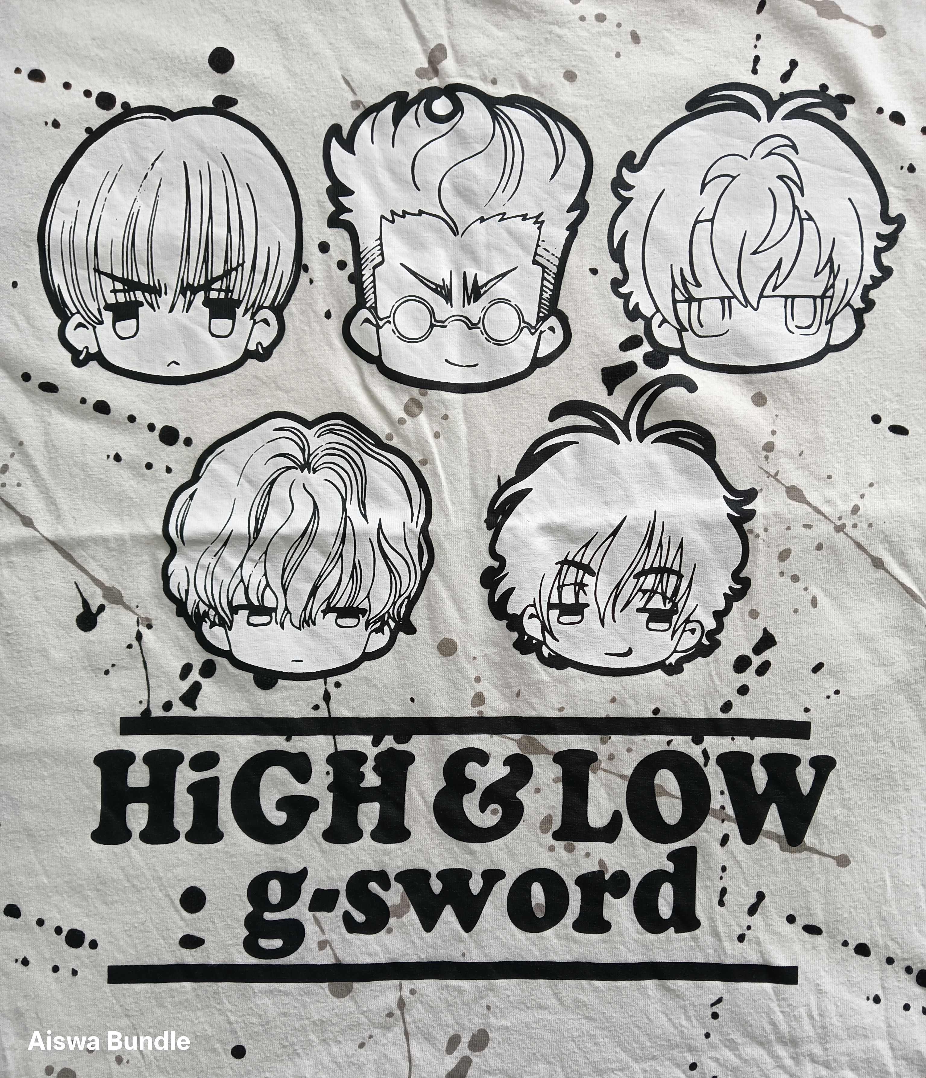 Anime High & Low G - Sword T-Shirt Size US L / EU 52-54 / 3 - 8 Thumbnail